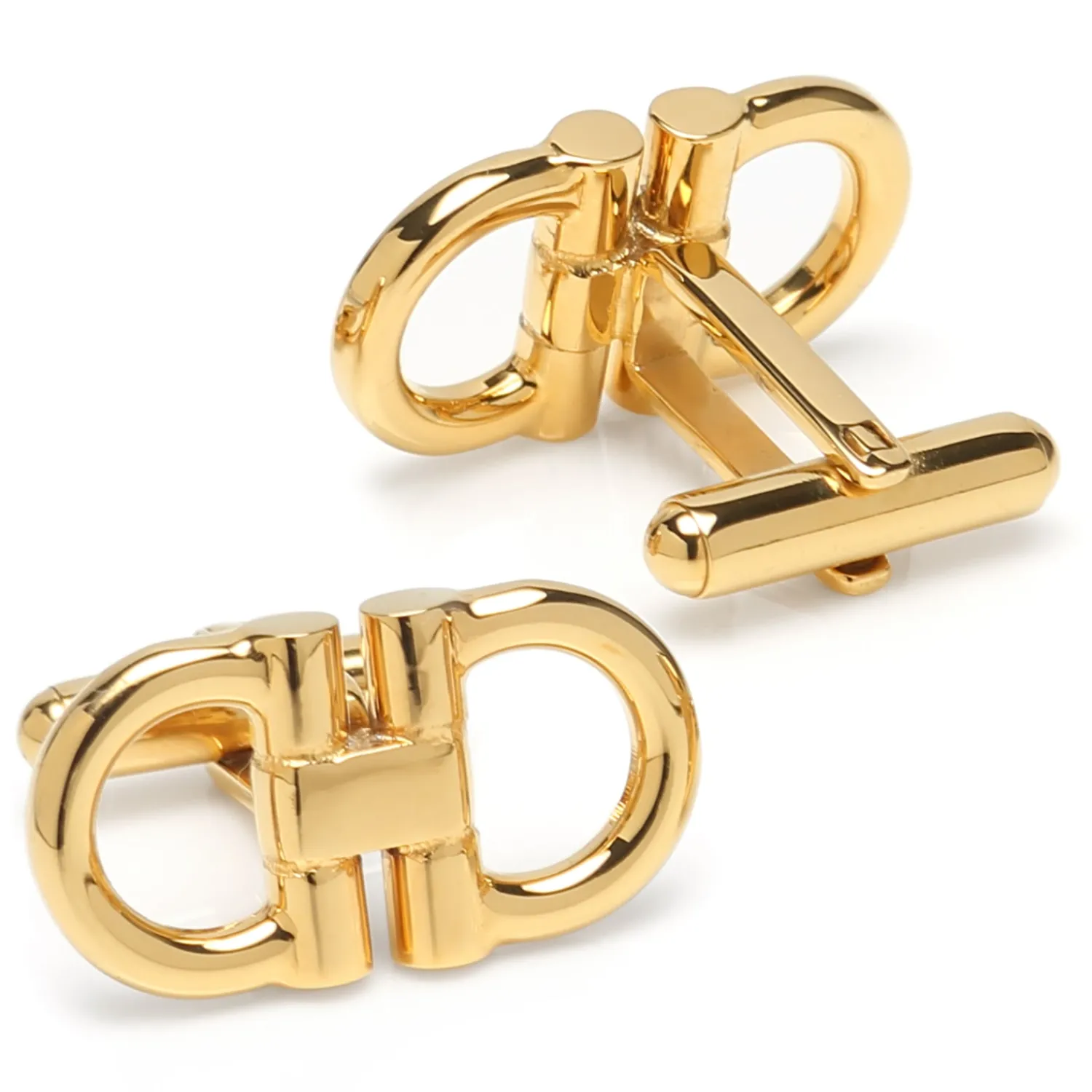 Cheap Horse Bit Gold Stainless Steel Cufflinks Luxury Cufflinks | Hobbies & Interests Cufflinks