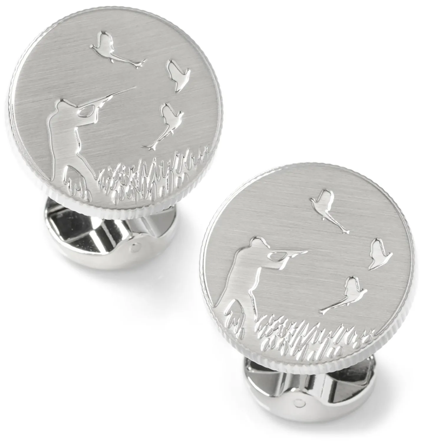 Hot Hunter Silver Cufflinks Luxury Cufflinks | Hobbies & Interests Cufflinks