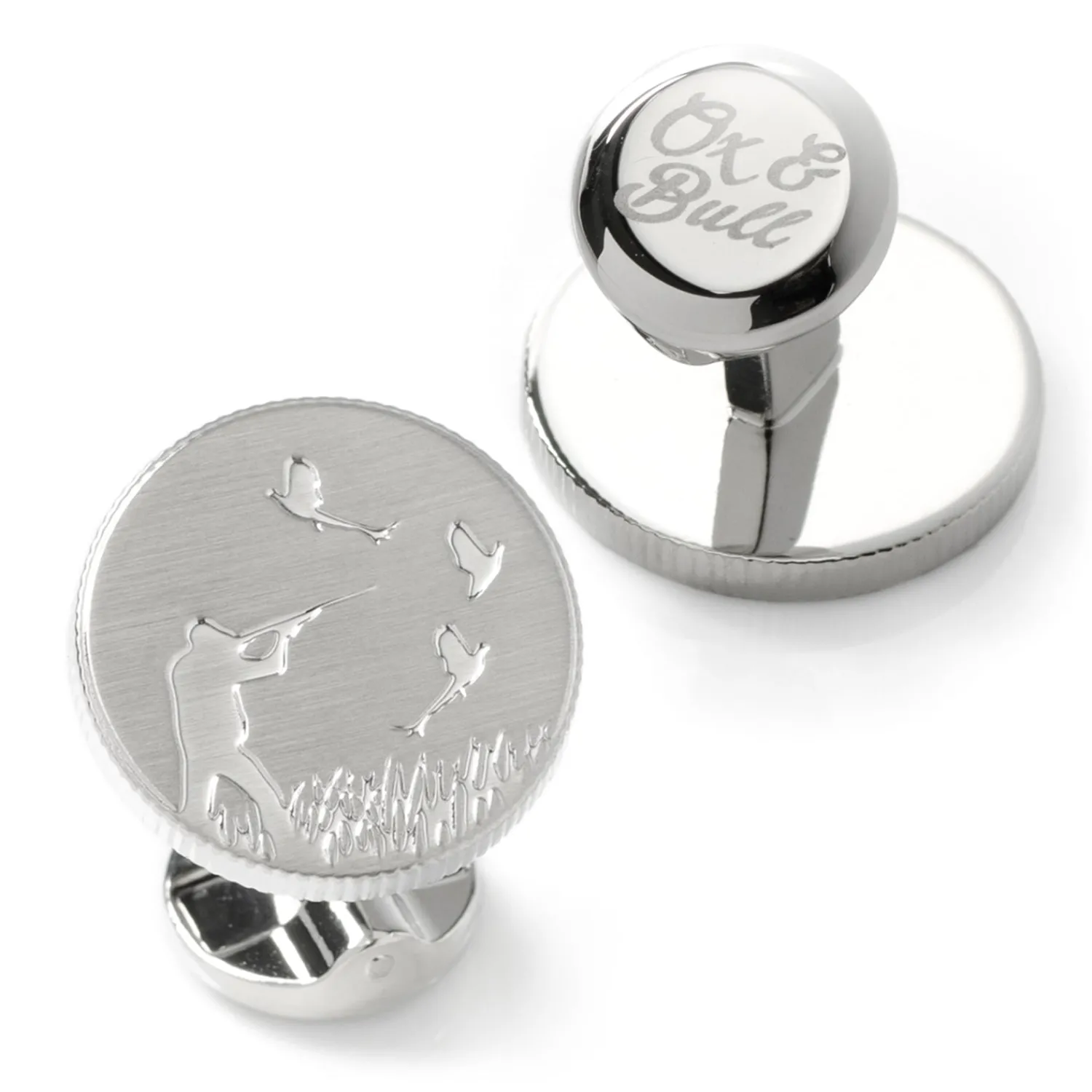 Hot Hunter Silver Cufflinks Luxury Cufflinks | Hobbies & Interests Cufflinks