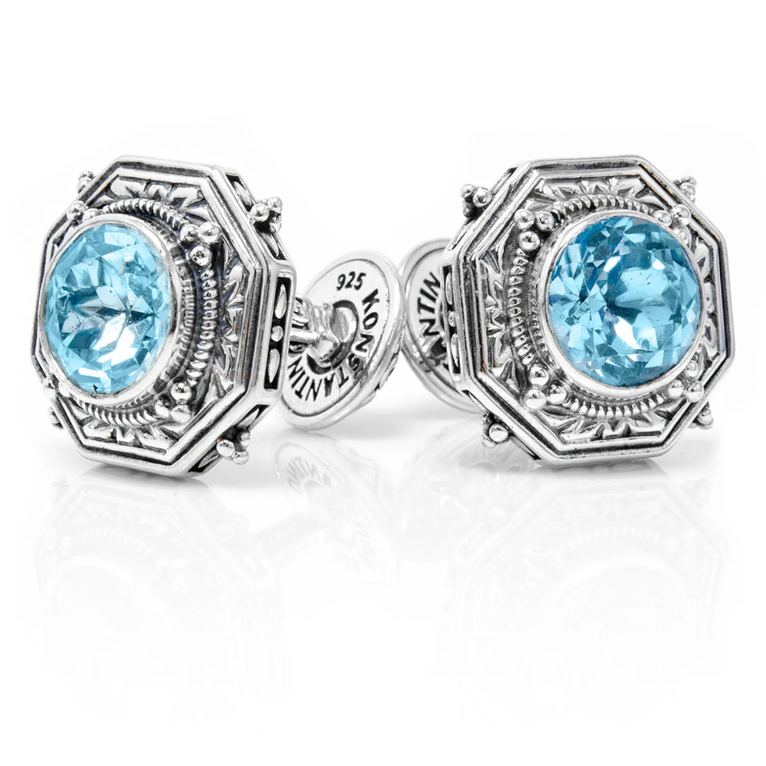 Cheap Ice Blue Topaz Cufflinks Luxury Cufflinks | Hobbies & Interests Cufflinks