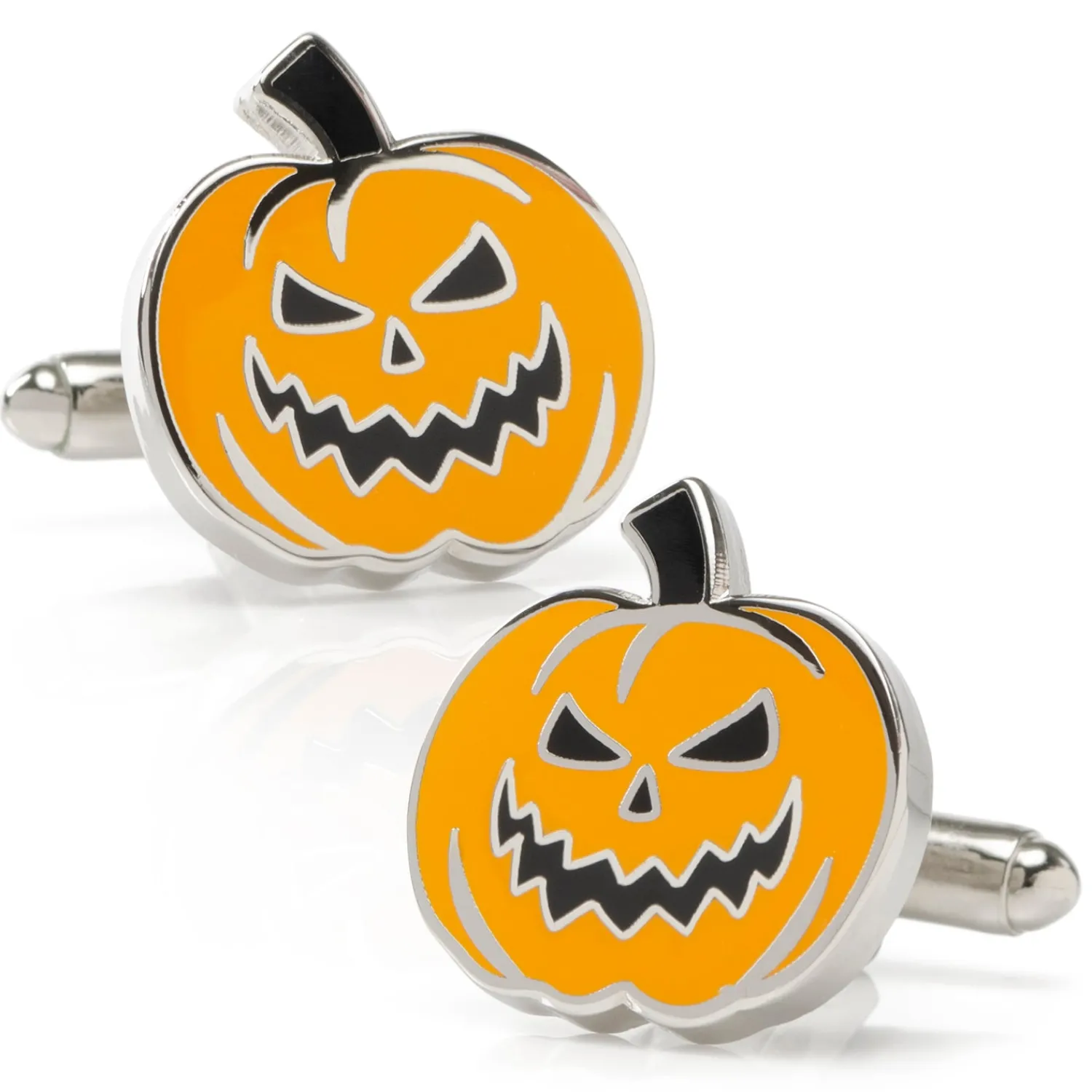 Hot Jack-O-Lantern Cufflinks Luxury Cufflinks | Hobbies & Interests Cufflinks