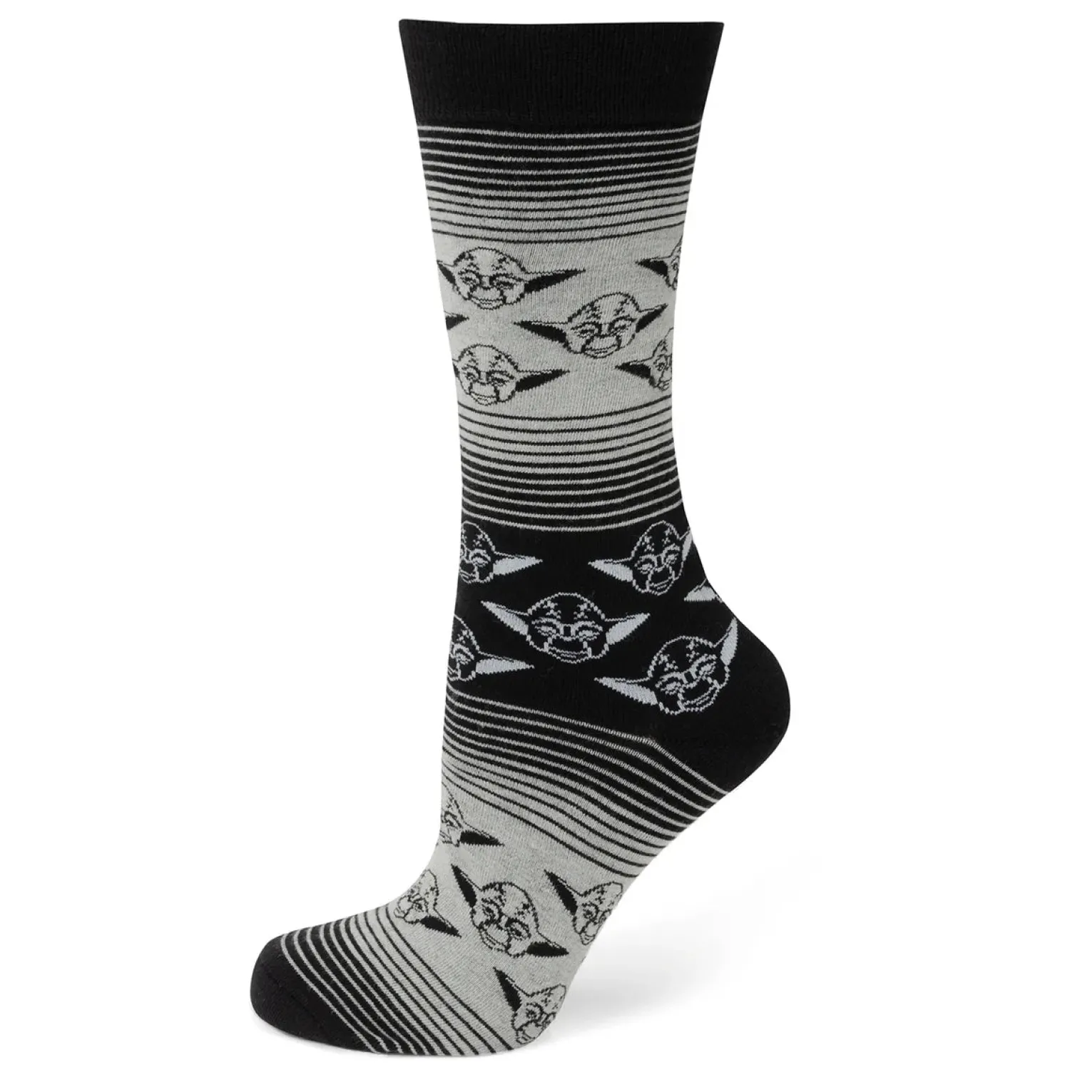 Sale Jedi Yoda Gray Black Gift Set Socks