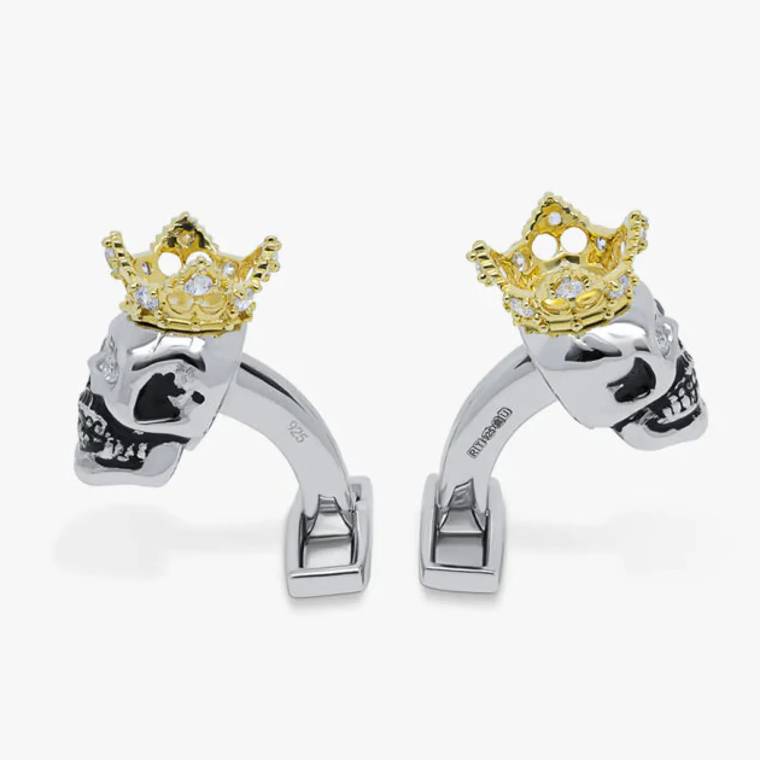 New King Skull Cufflinks Luxury Cufflinks | Hobbies & Interests Cufflinks