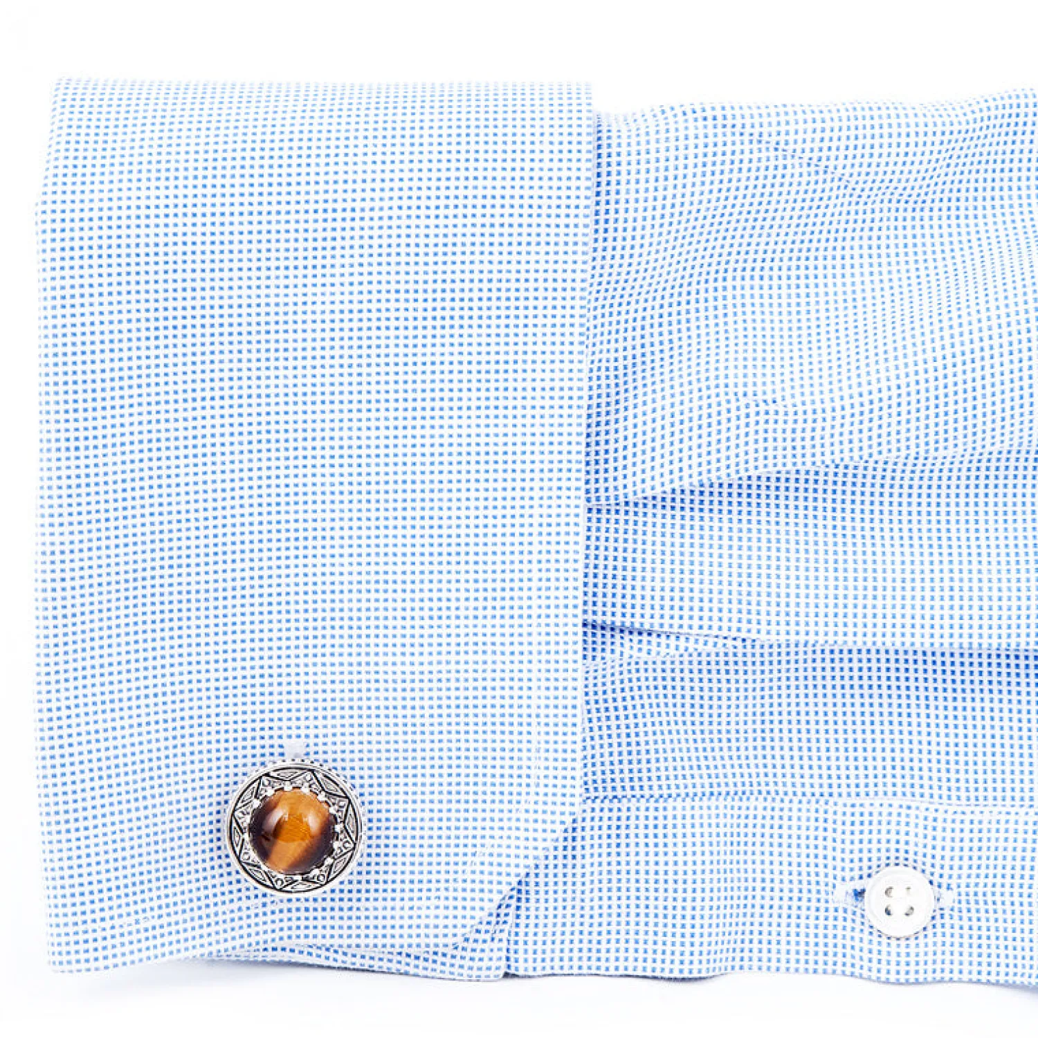 Outlet Tiger's Eye Cufflinks Luxury Cufflinks | Hobbies & Interests Cufflinks