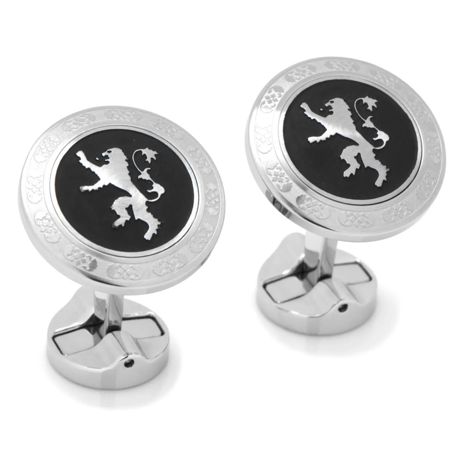 New Lannister Filigree Stainless Steel Cufflinks Luxury Cufflinks | Movies & Characters Cufflinks