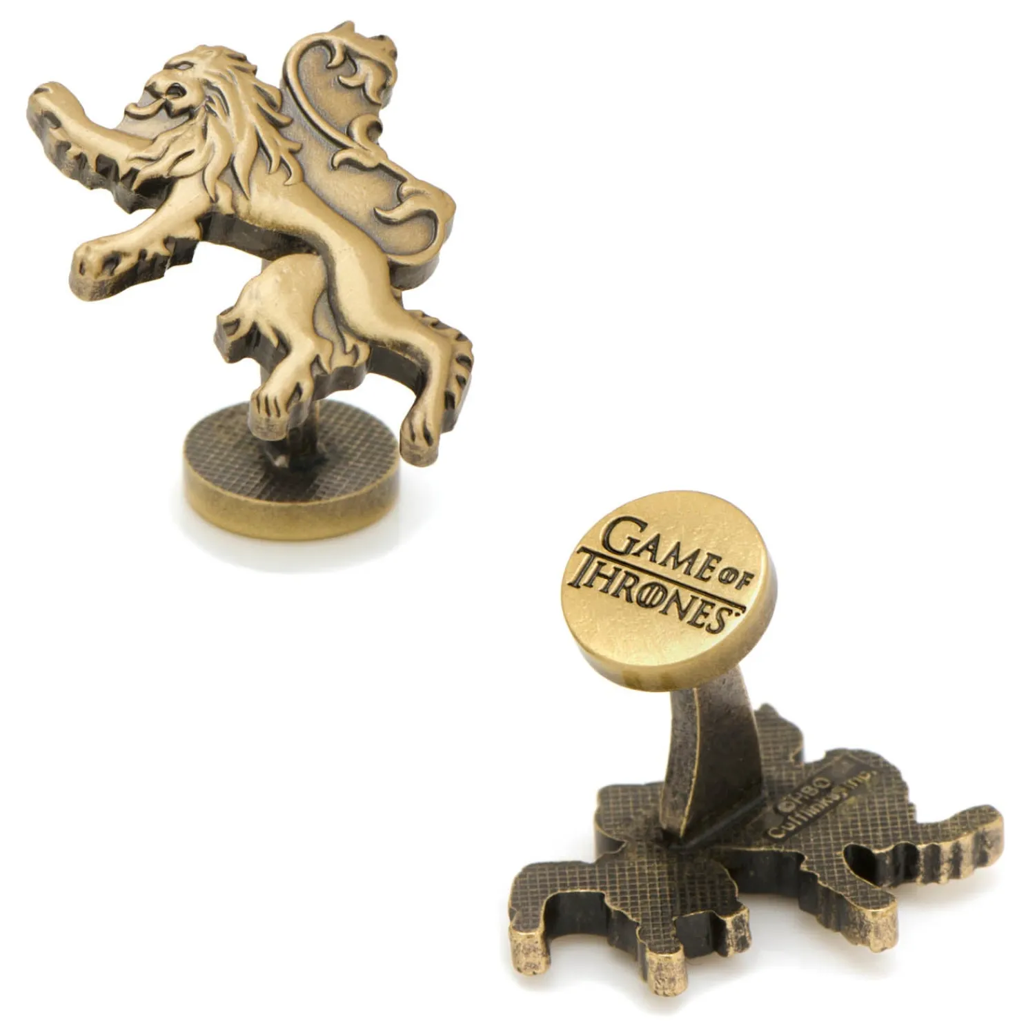 Best Sale Lannister Lion Sigil Cufflinks Luxury Cufflinks | Movies & Characters Cufflinks