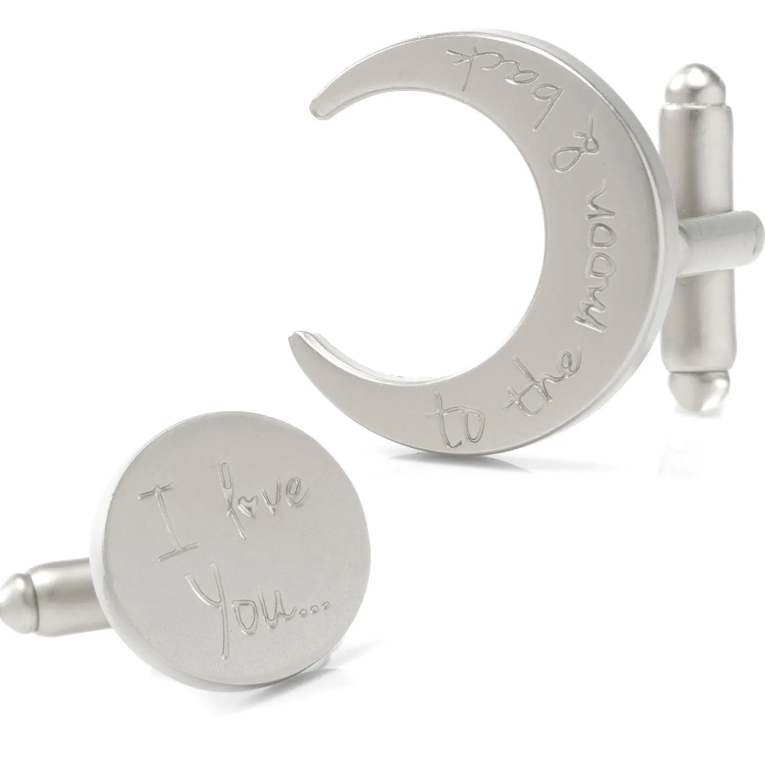 Best Sale Love You to the Moon and Back Cufflinks Luxury Cufflinks | Hobbies & Interests Cufflinks