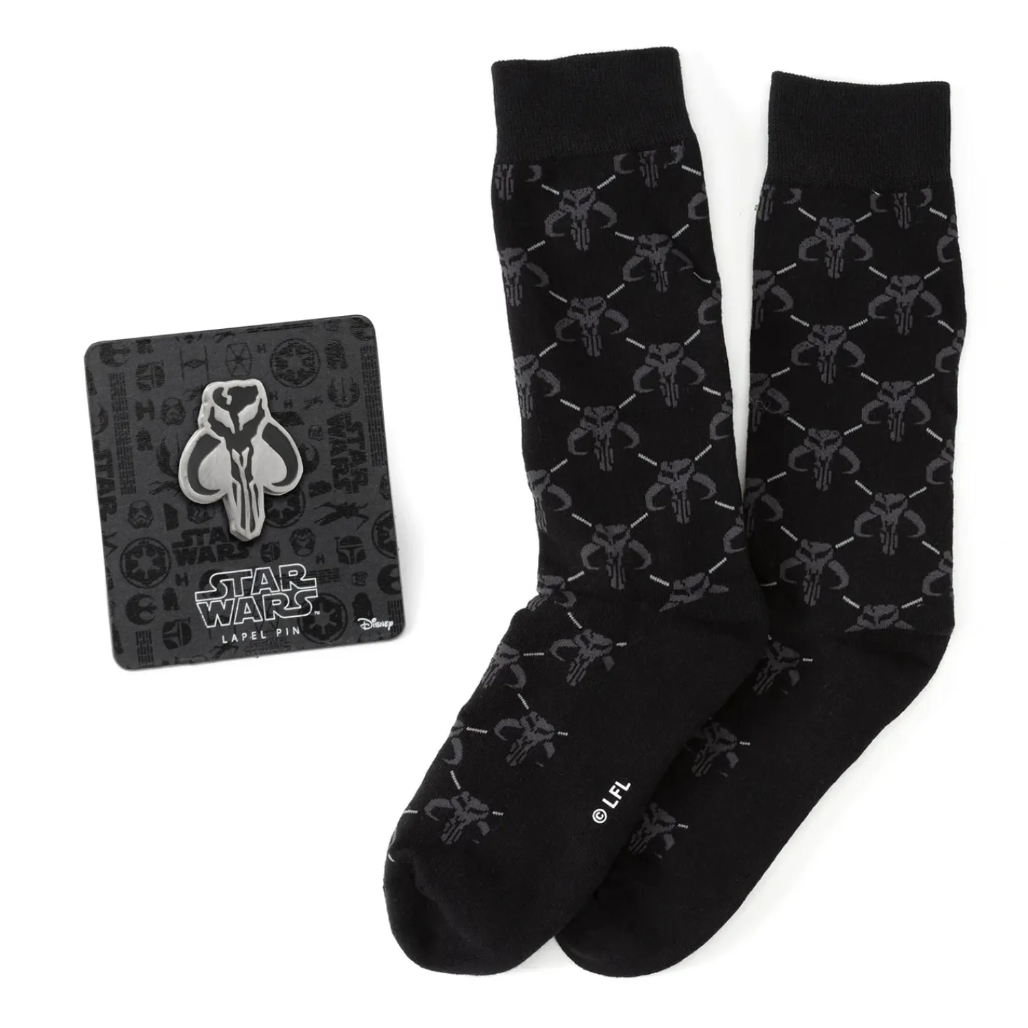 Online Mandalorian Charcoal Gift Set Socks