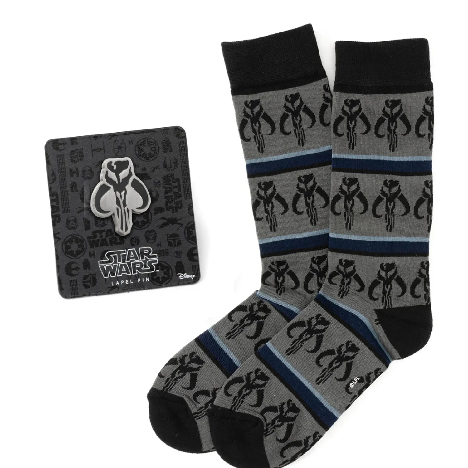 Cheap Mandalorian Mythosaur Stripe Gift Set Socks