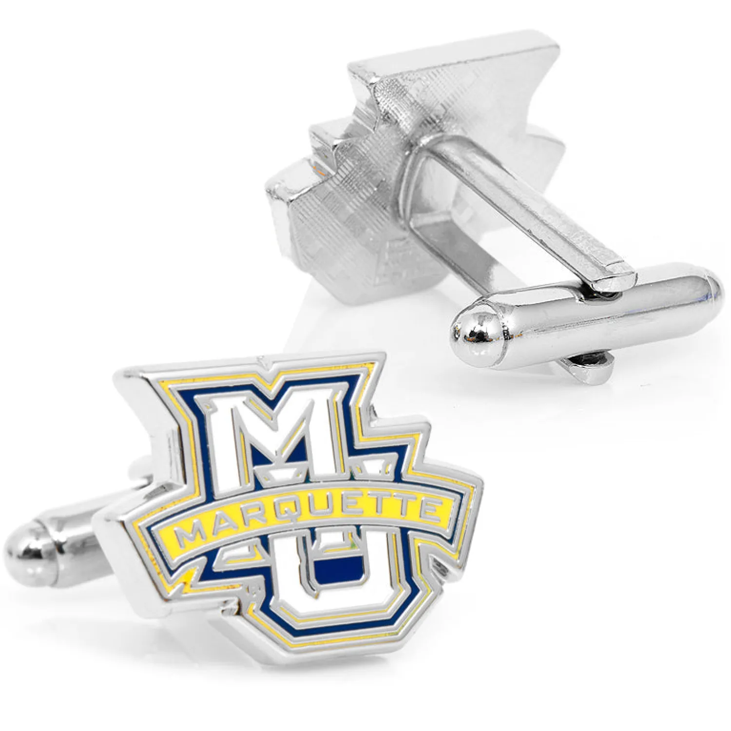 Online Marquette Golden Eagle Cufflinks Luxury Cufflinks | Sports Cufflinks