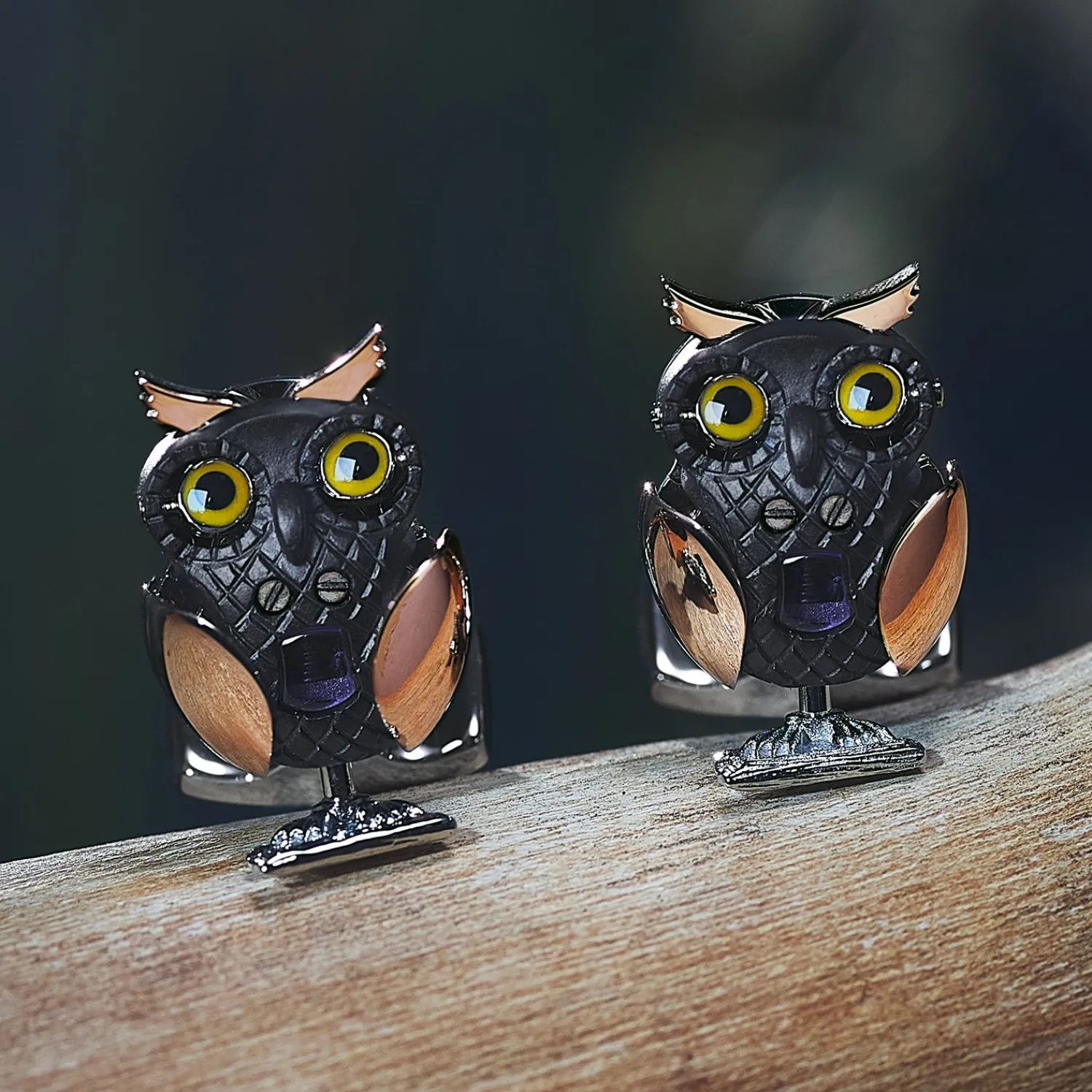 Discount Mechanical Owl Cufflinks Luxury Cufflinks | Hobbies & Interests Cufflinks