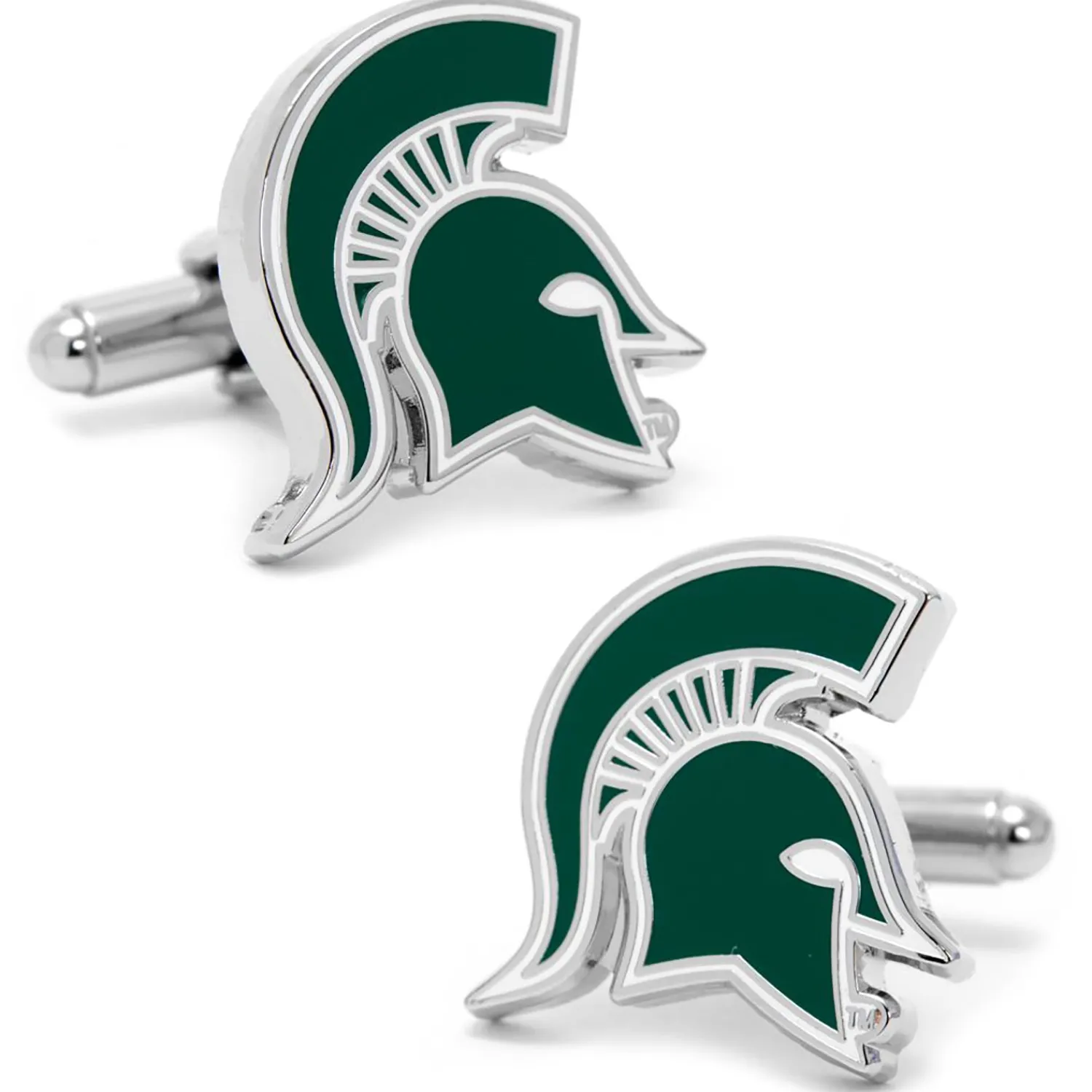 Best Sale Michigan State Spartans Cufflinks Luxury Cufflinks | Sports Cufflinks