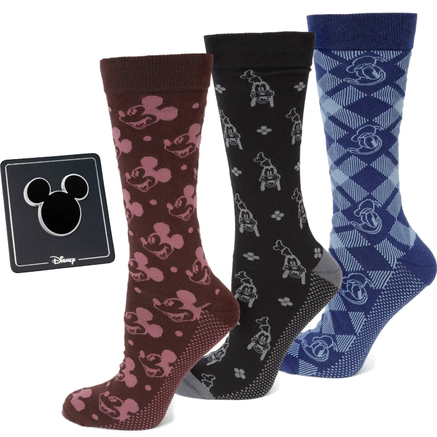 Cheap Mickey and Friends Multicolored Gift Set Socks