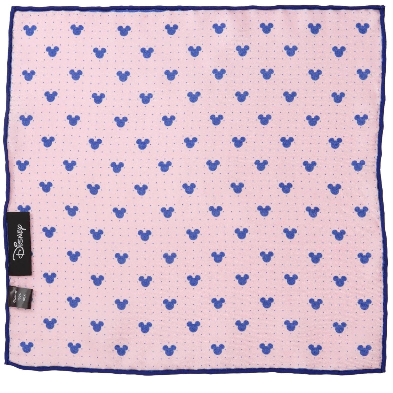 Outlet Mickey Mouse Dot Pink Pocket Square Pocket Squares