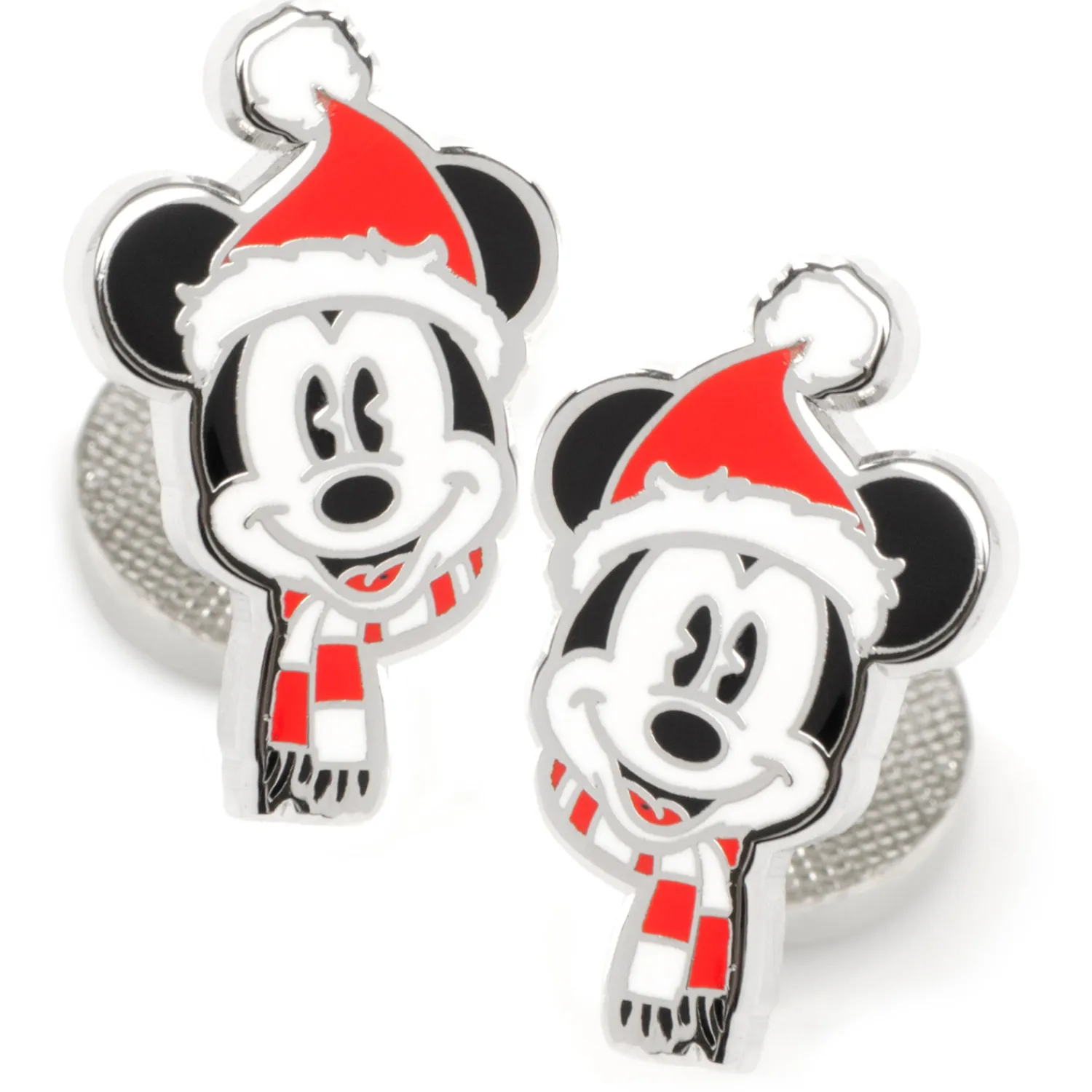 Hot Mickey Mouse Holiday Hat Cufflinks Luxury Cufflinks | Movies & Characters Cufflinks