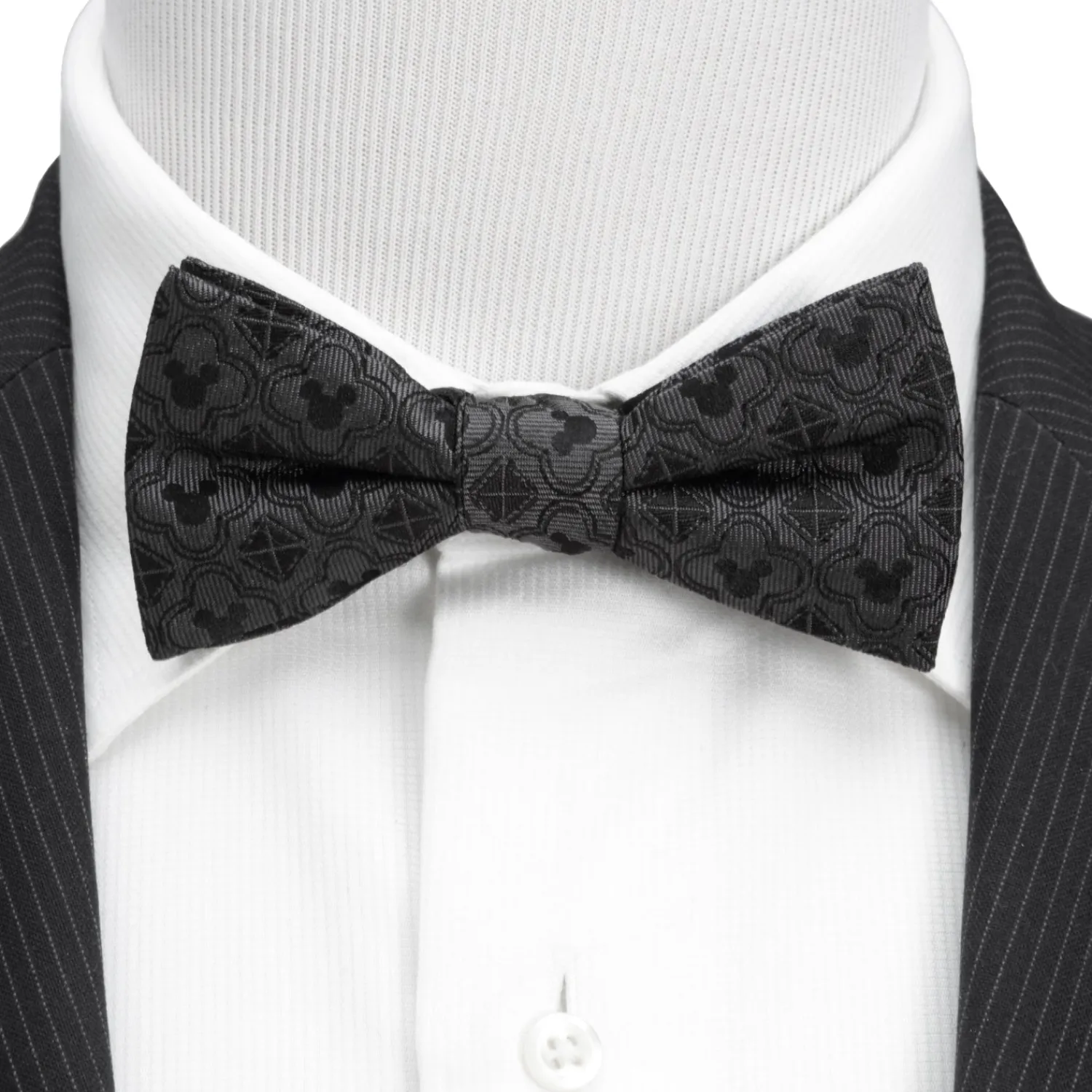 Sale Mickey Mouse Pattern Black Bow Tie Disney Ties | Bow Ties