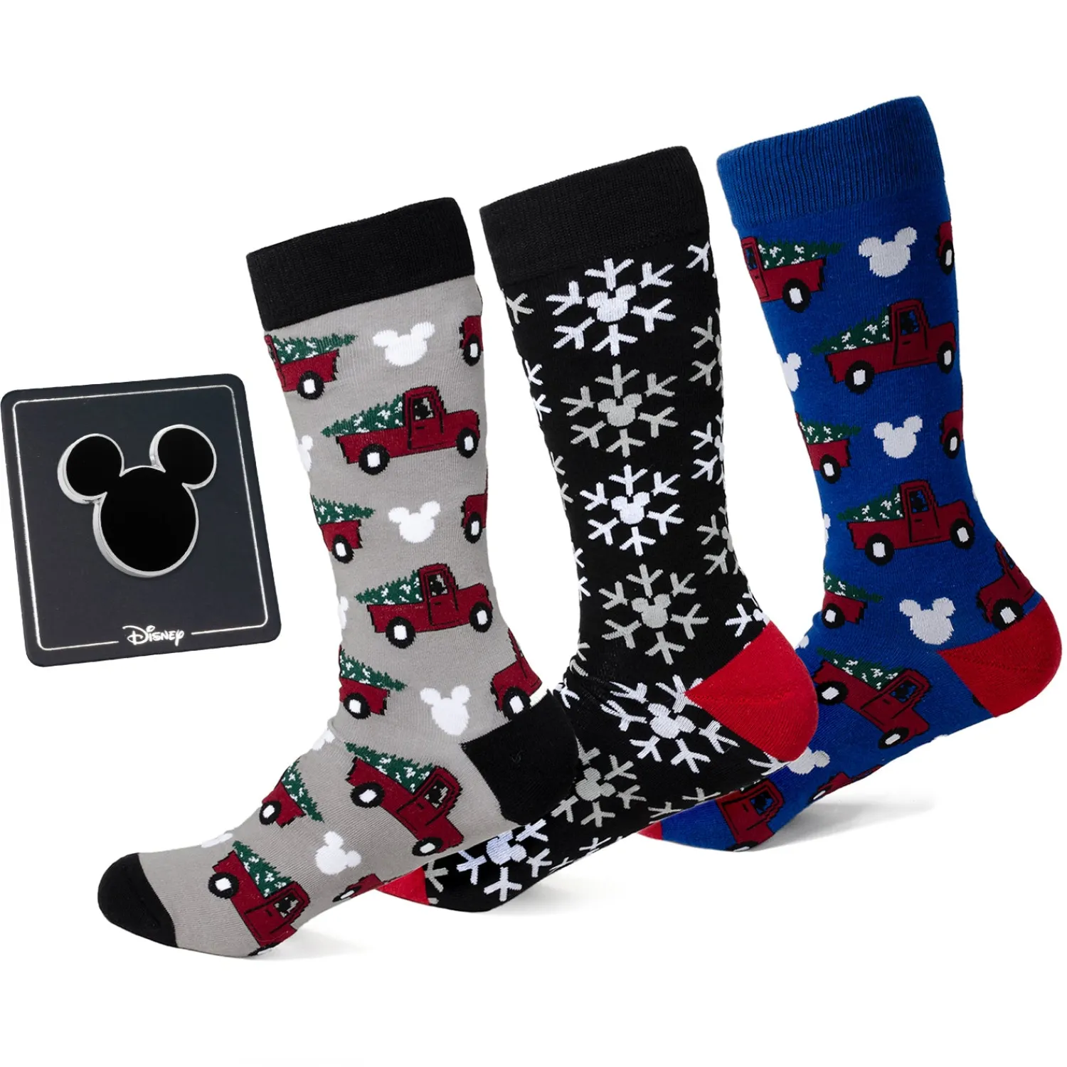 Outlet Mickey Silhouette Holiday Gift Set Socks | Hobbies & Interests Cufflinks