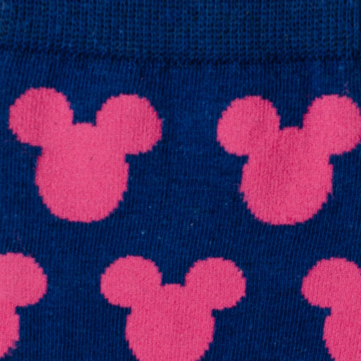 Clearance Mickey Silhouette Pink Sock and Mickey Blue Lapel Pin Gift Set Socks