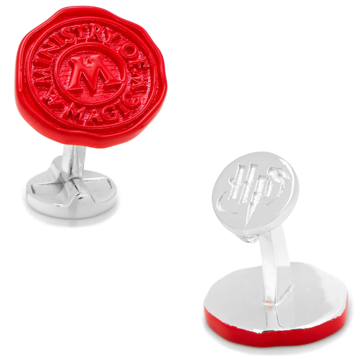 Flash Sale Ministry of Magic Wax Stamp Cufflinks Luxury Cufflinks | Movies & Characters Cufflinks