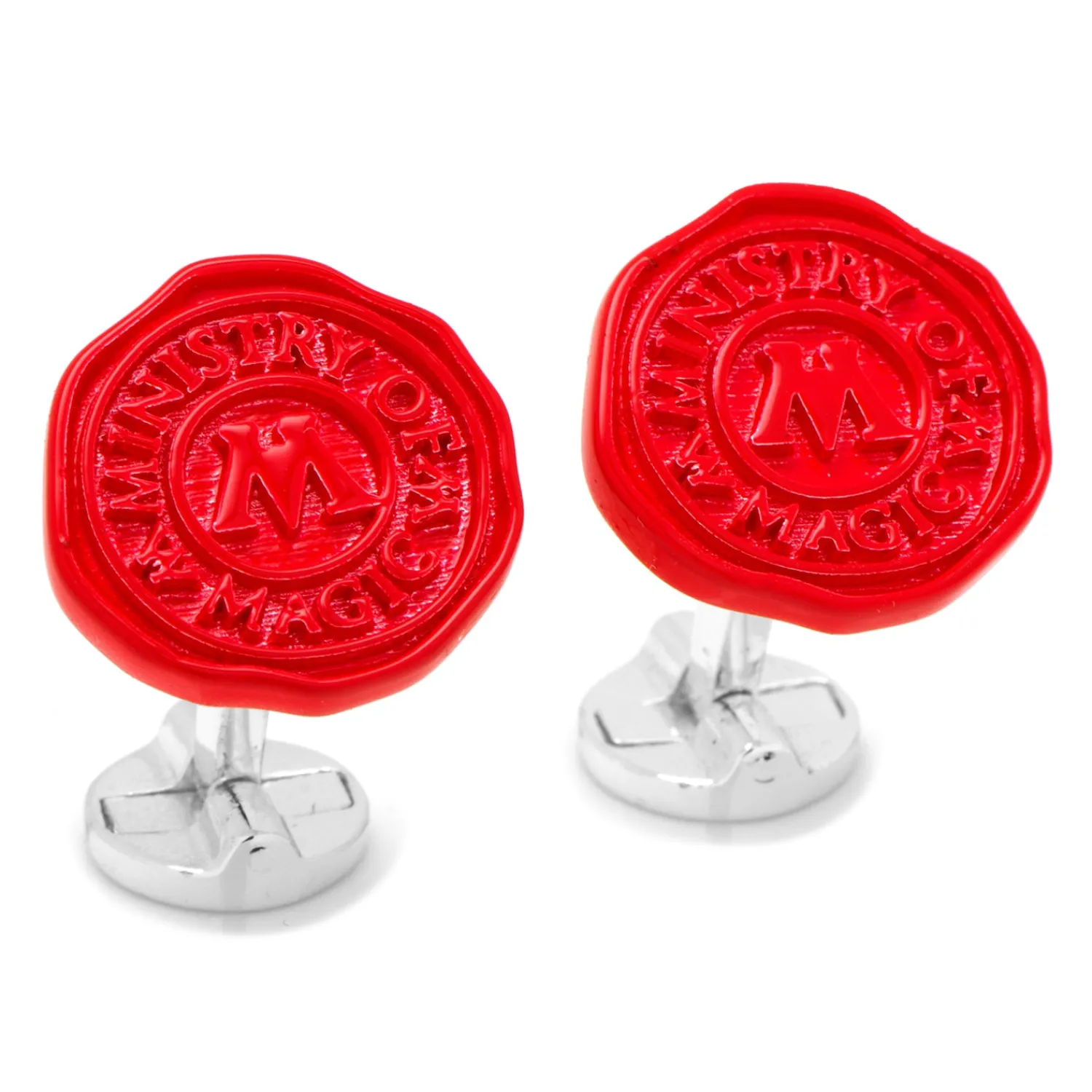 Flash Sale Ministry of Magic Wax Stamp Cufflinks Luxury Cufflinks | Movies & Characters Cufflinks