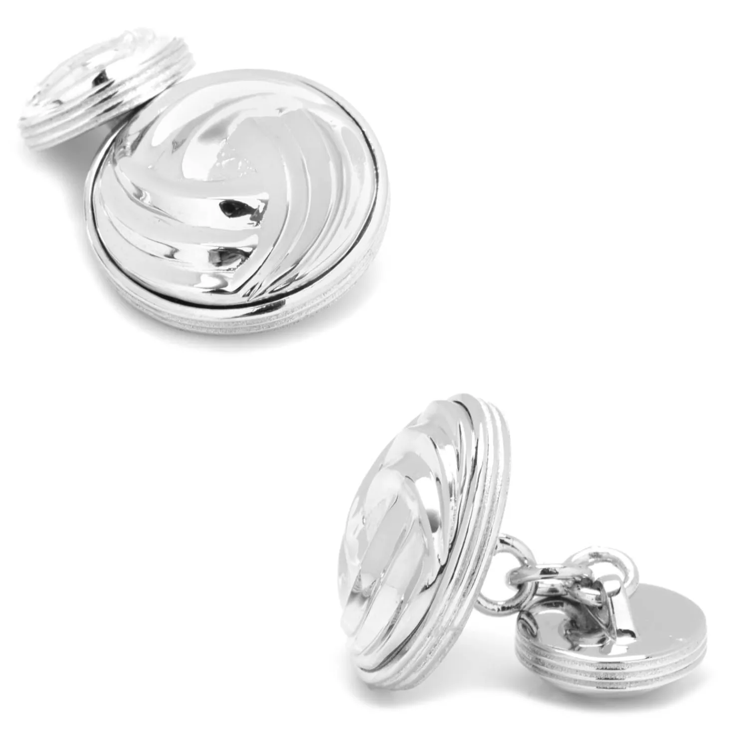 Sale Modern Knot Sterling Silver Cufflinks Luxury Cufflinks | Hobbies & Interests Cufflinks