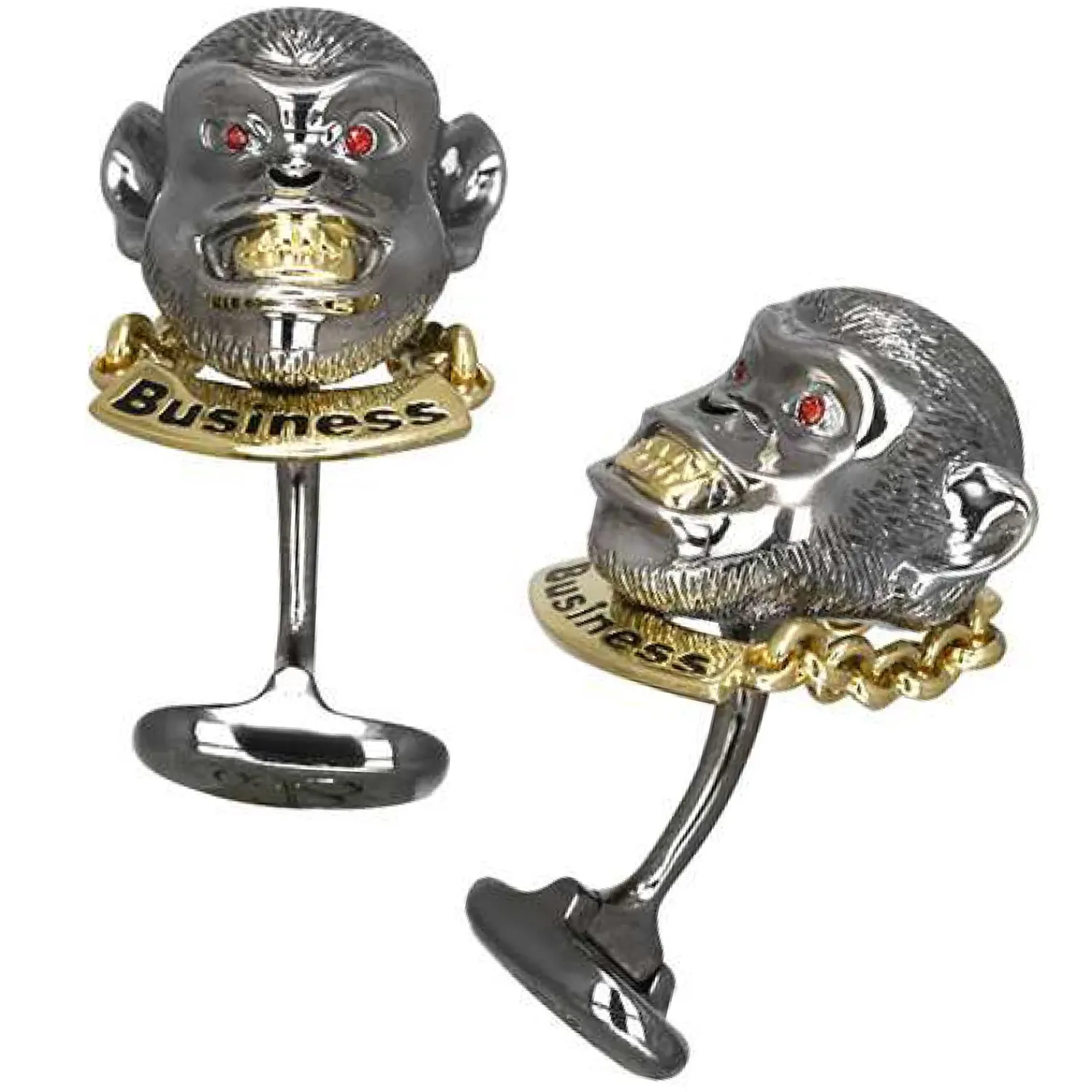 Fashion Monkey Business Cufflinks Luxury Cufflinks | Hobbies & Interests Cufflinks