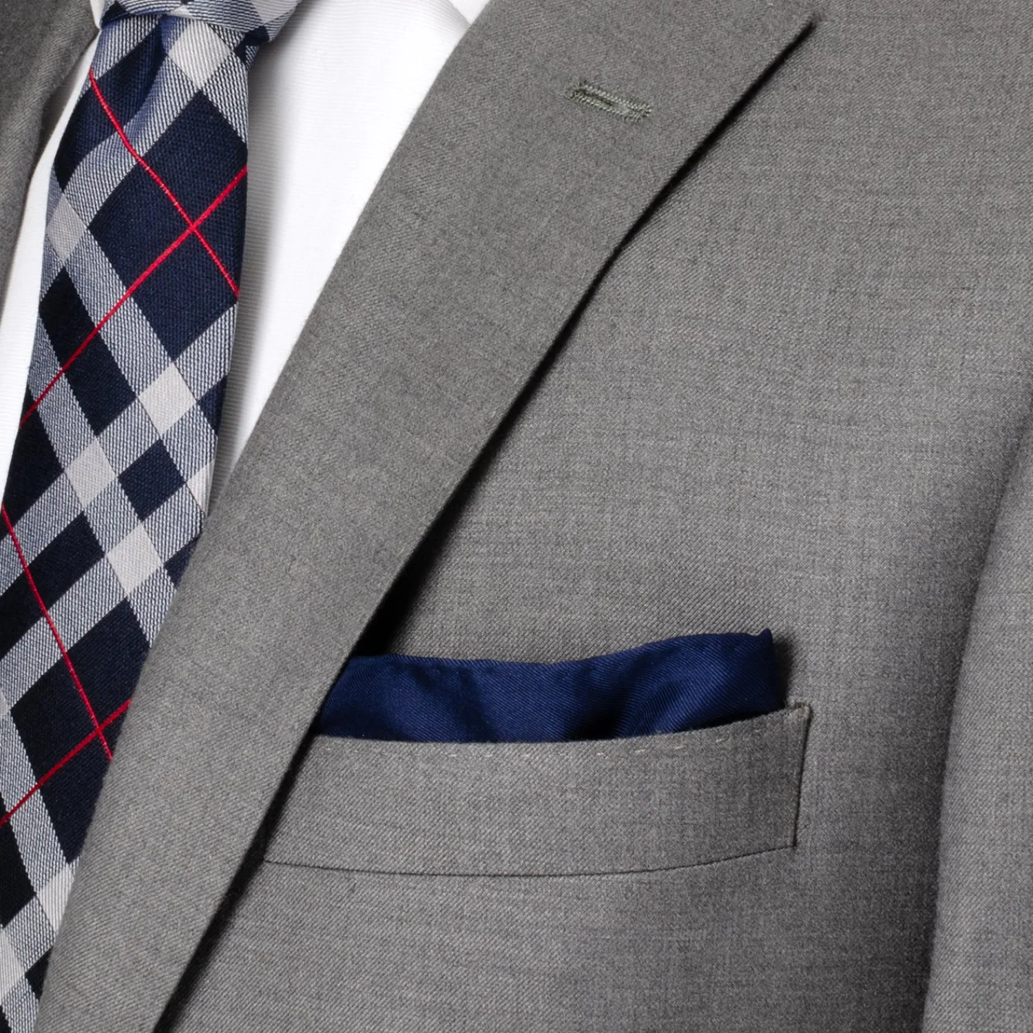 Sale Navy Silk Pocket Square Pocket Squares