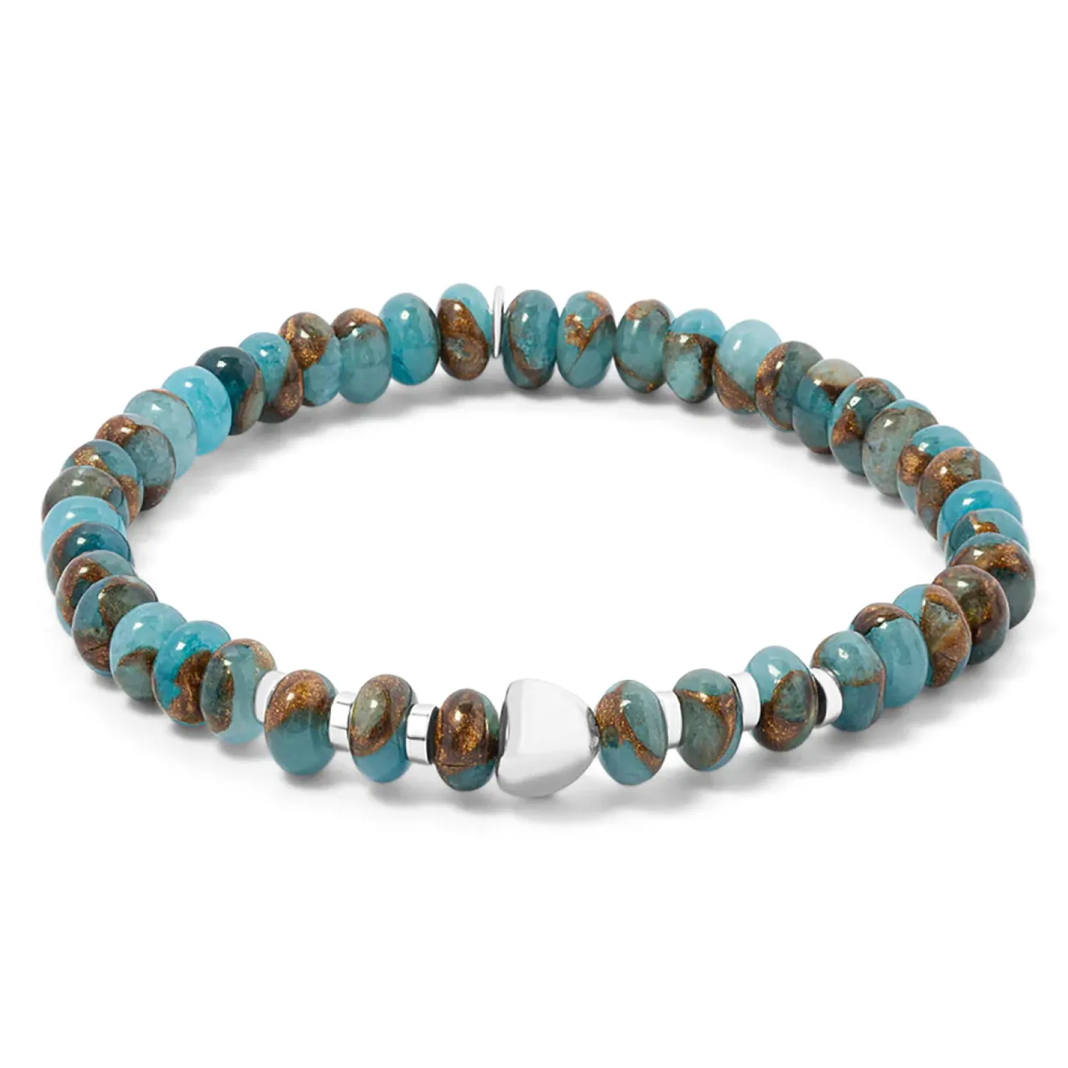 Outlet Nepal Nugget Beaded Bracelet With Blue Jasper Bracelets