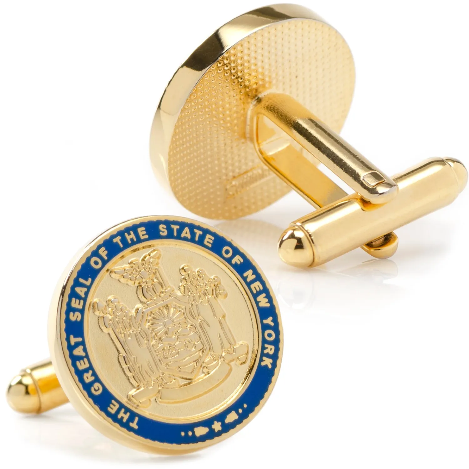 Clearance New York State Seal Cufflinks Luxury Cufflinks | Hobbies & Interests Cufflinks