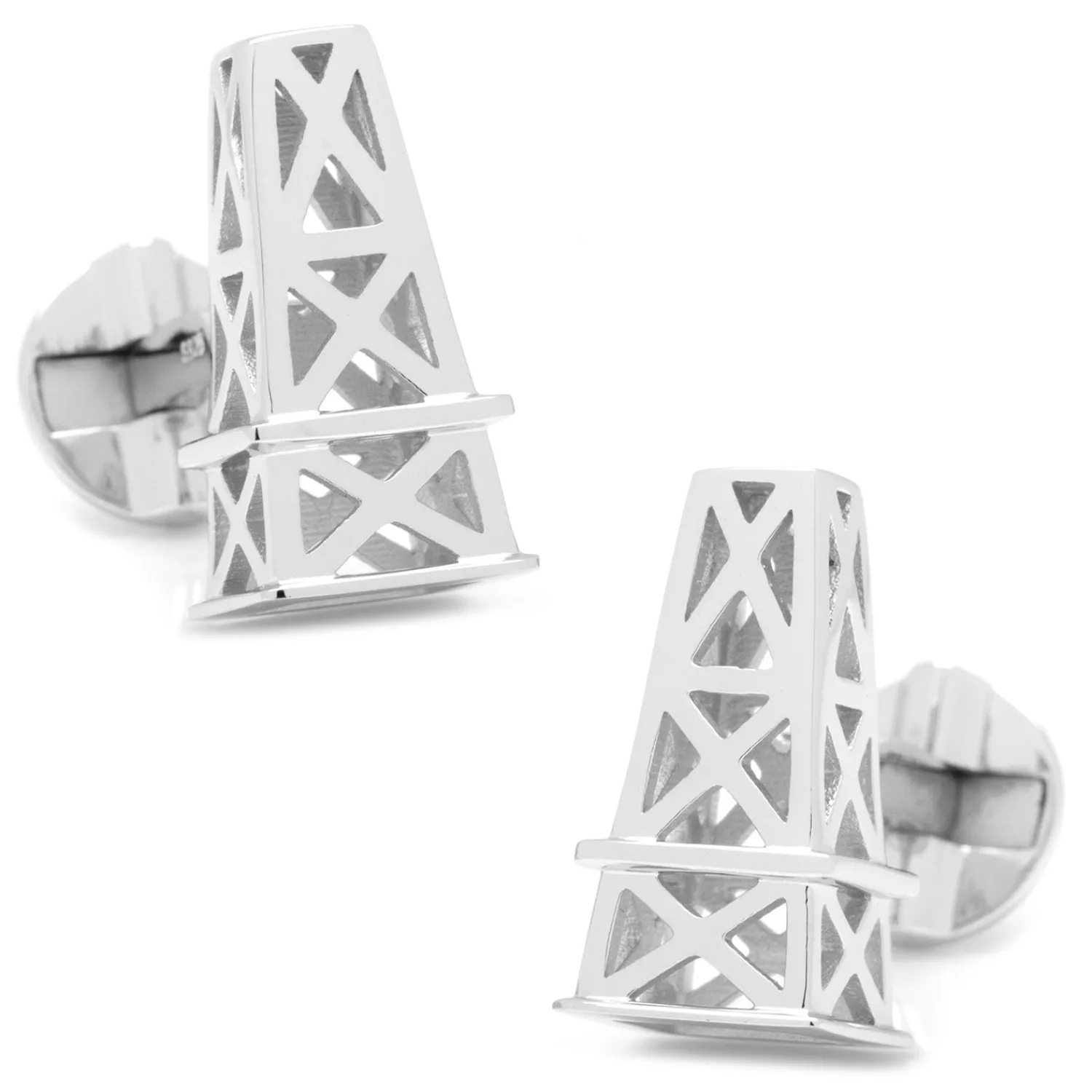 Clearance Oil Derrick Cufflinks Luxury Cufflinks | Hobbies & Interests Cufflinks