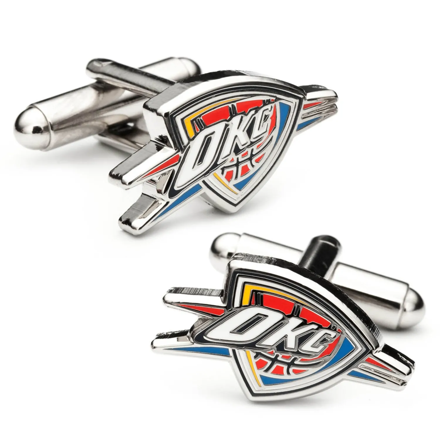 Clearance Oklahoma City Thunder Cufflinks Luxury Cufflinks | Sports Cufflinks