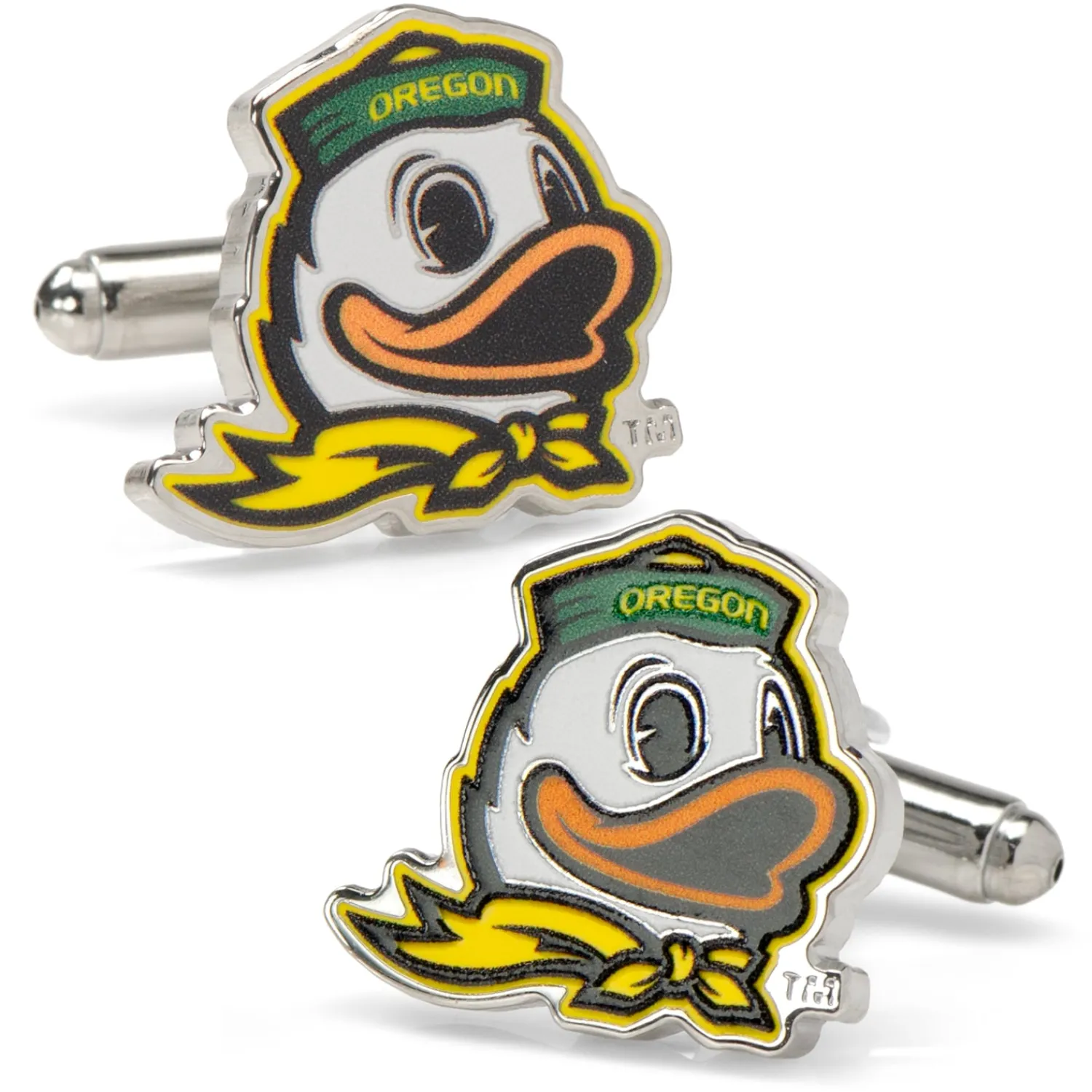 Online Oregon Ducks Mascot Cufflinks Luxury Cufflinks | Sports Cufflinks