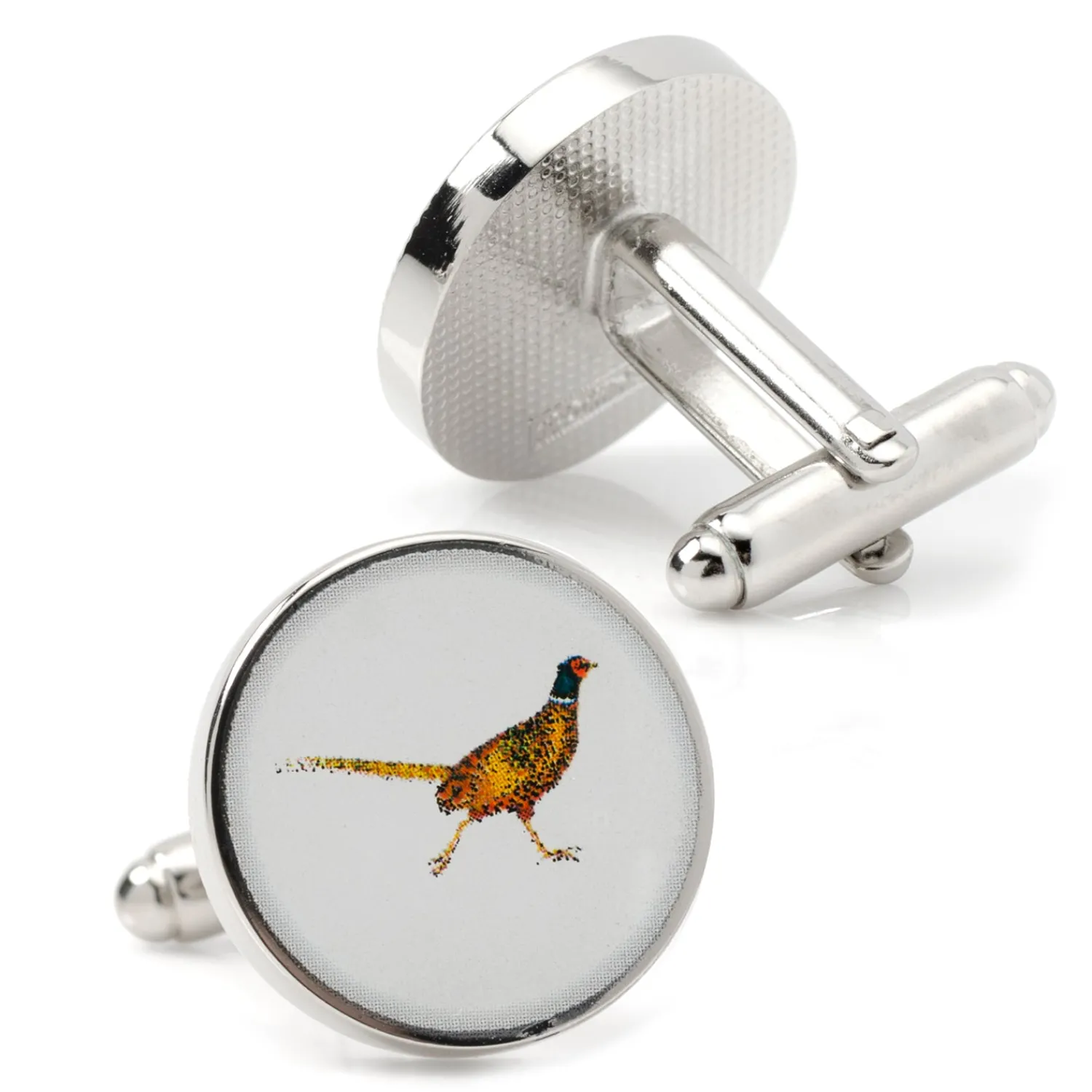 Fashion Pheasant Bird Cufflinks Luxury Cufflinks | Hobbies & Interests Cufflinks