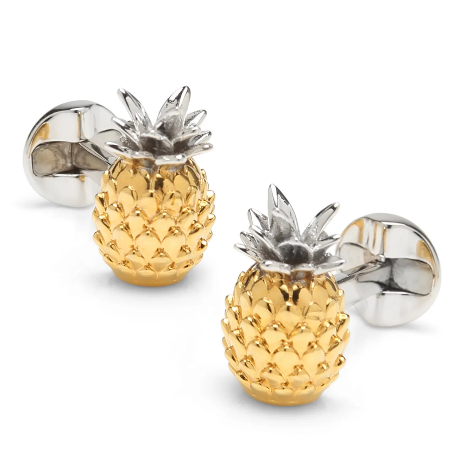 Cheap Pineapple 3D Cufflinks Hobbies & Interests Cufflinks | Luxury Cufflinks