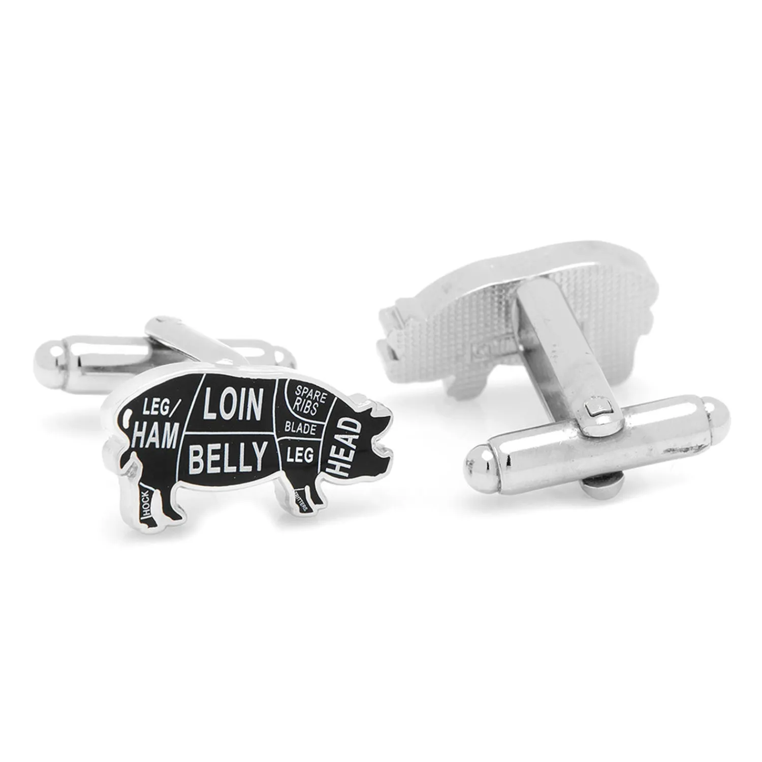 Cheap Pork Butcher Cuts Cufflinks Luxury Cufflinks | Designer Cufflinks