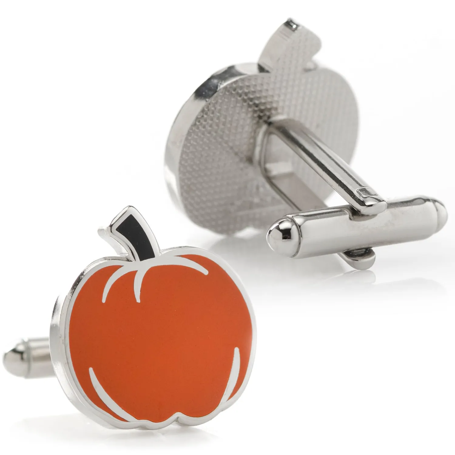 Cheap Pumpkin Enamel Cufflinks Luxury Cufflinks | Hobbies & Interests Cufflinks