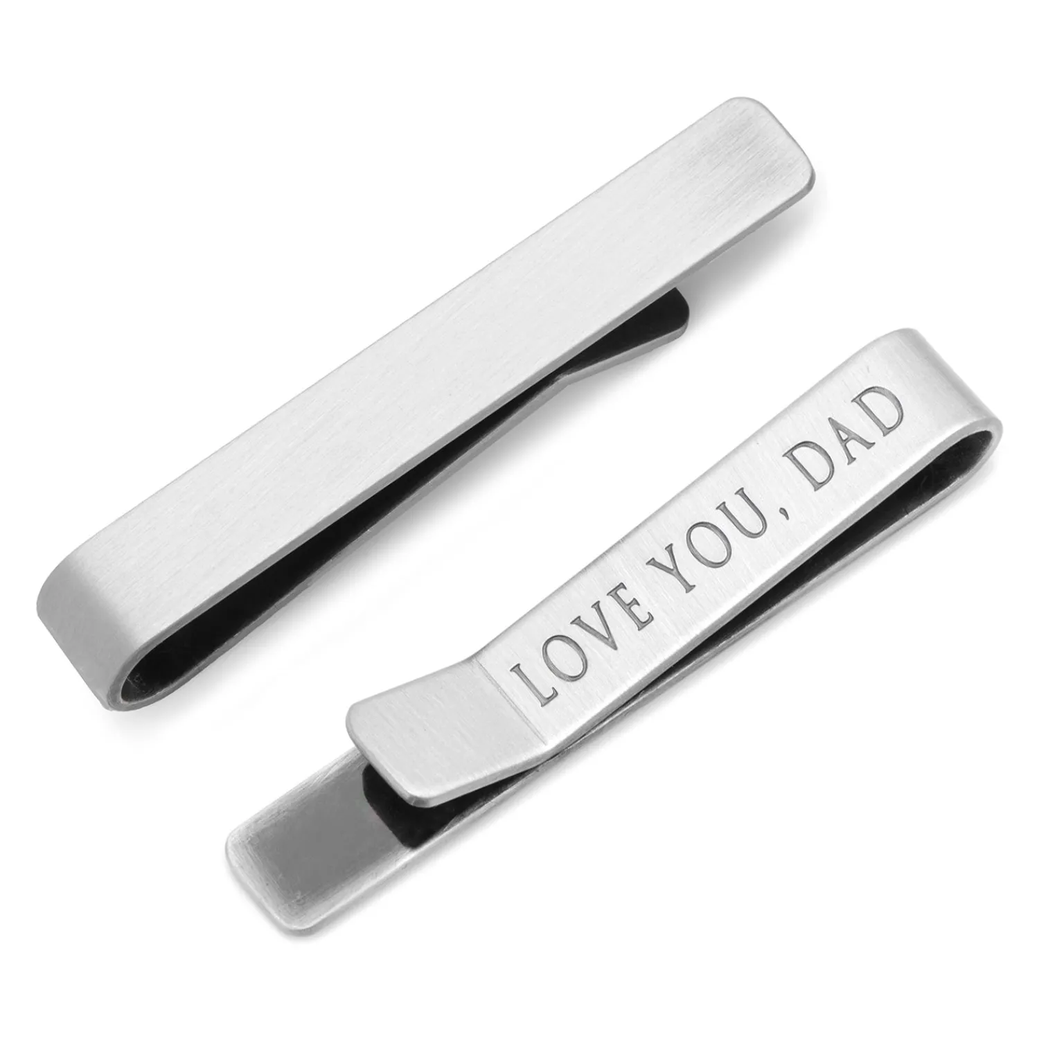 Flash Sale "Love You, Dad" Hidden Message Tie Bar Classic Tie Bars | Hobbies & Interests Tie Bars