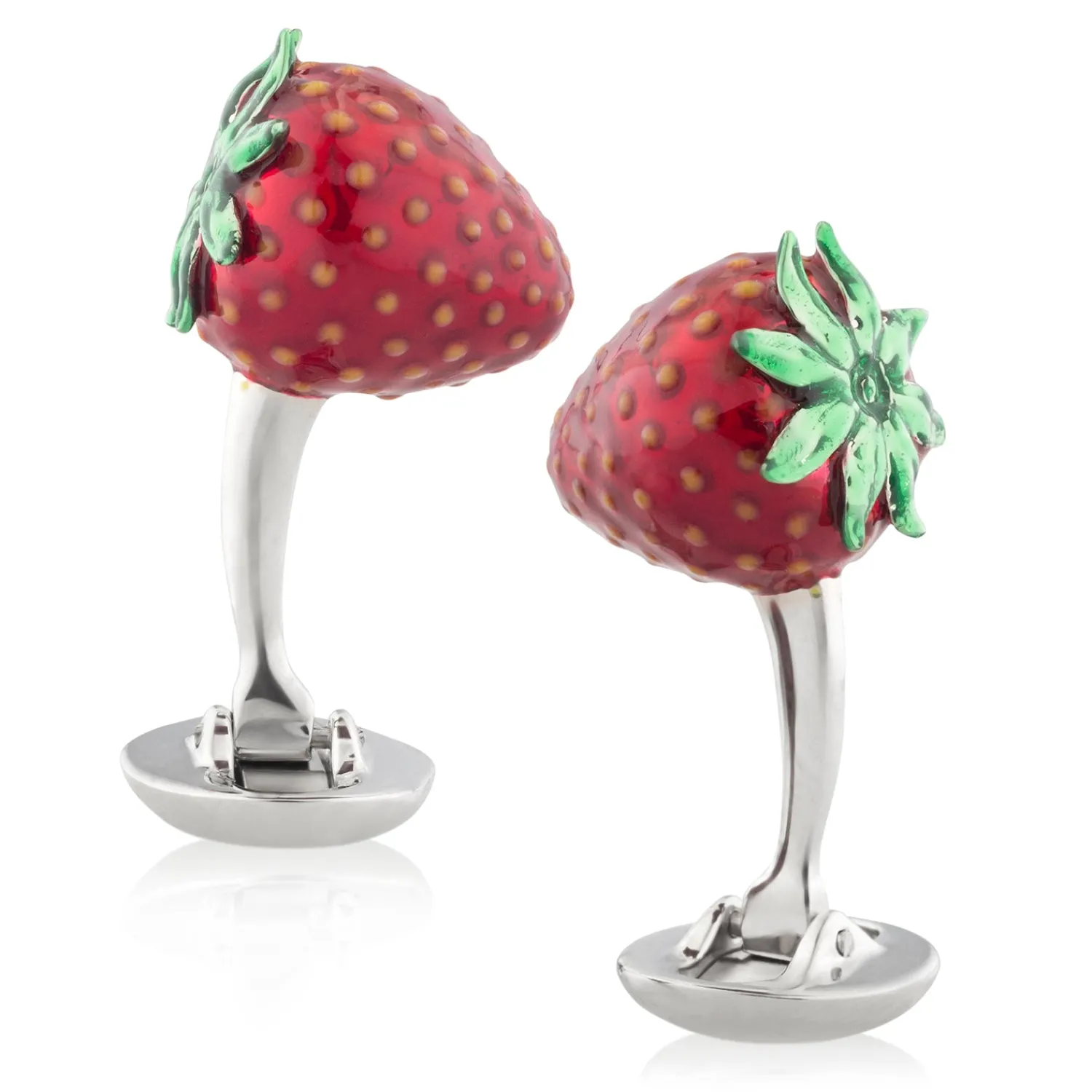 Best Sale "72nd Street" Strawberry Cufflinks Luxury Cufflinks | Hobbies & Interests Cufflinks