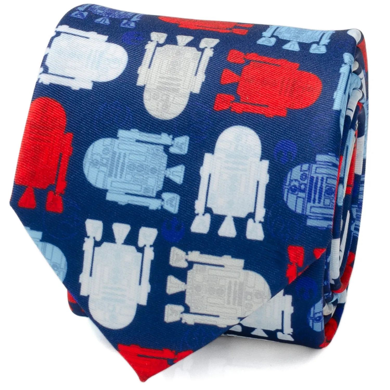 Sale R2D2 Navy Men's Tie Star Wars Ties