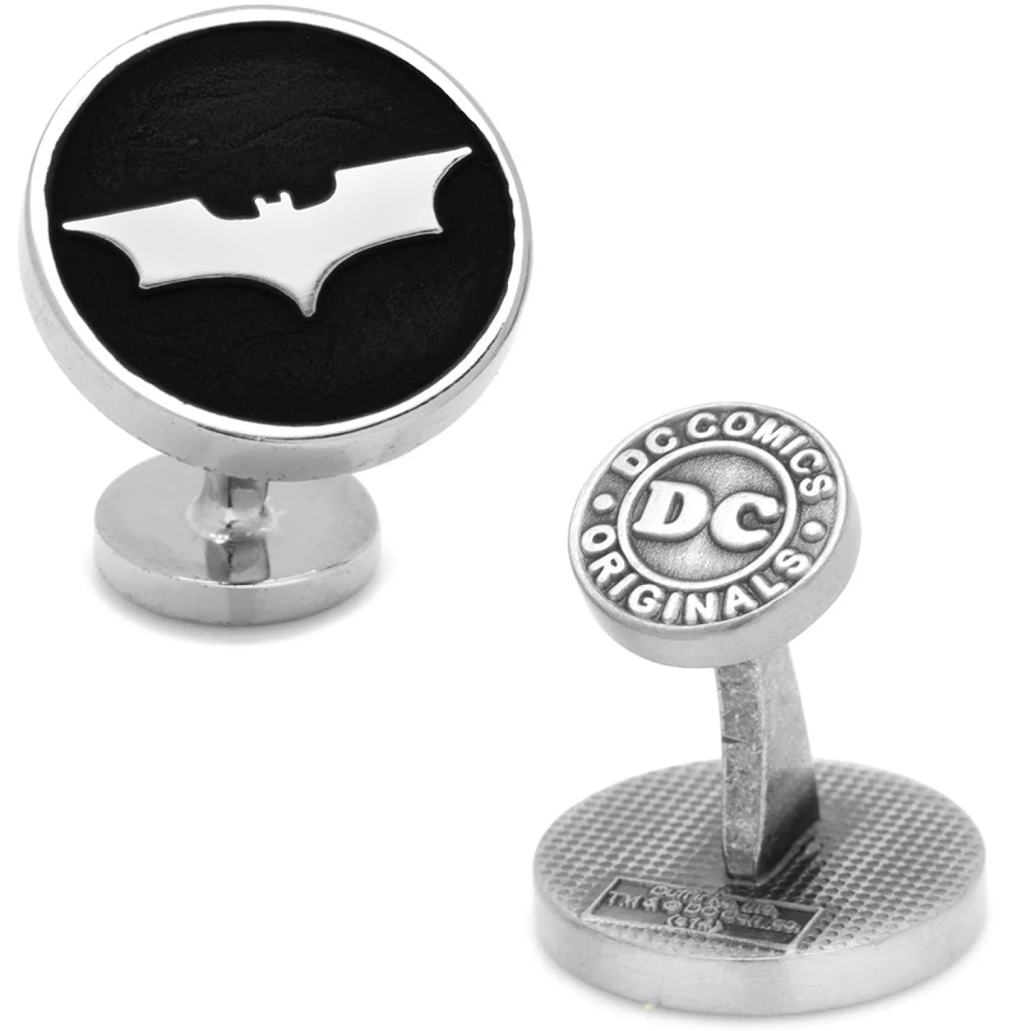 Best Recessed Black Batman Dark Knight Cufflinks Luxury Cufflinks | Movies & Characters Cufflinks