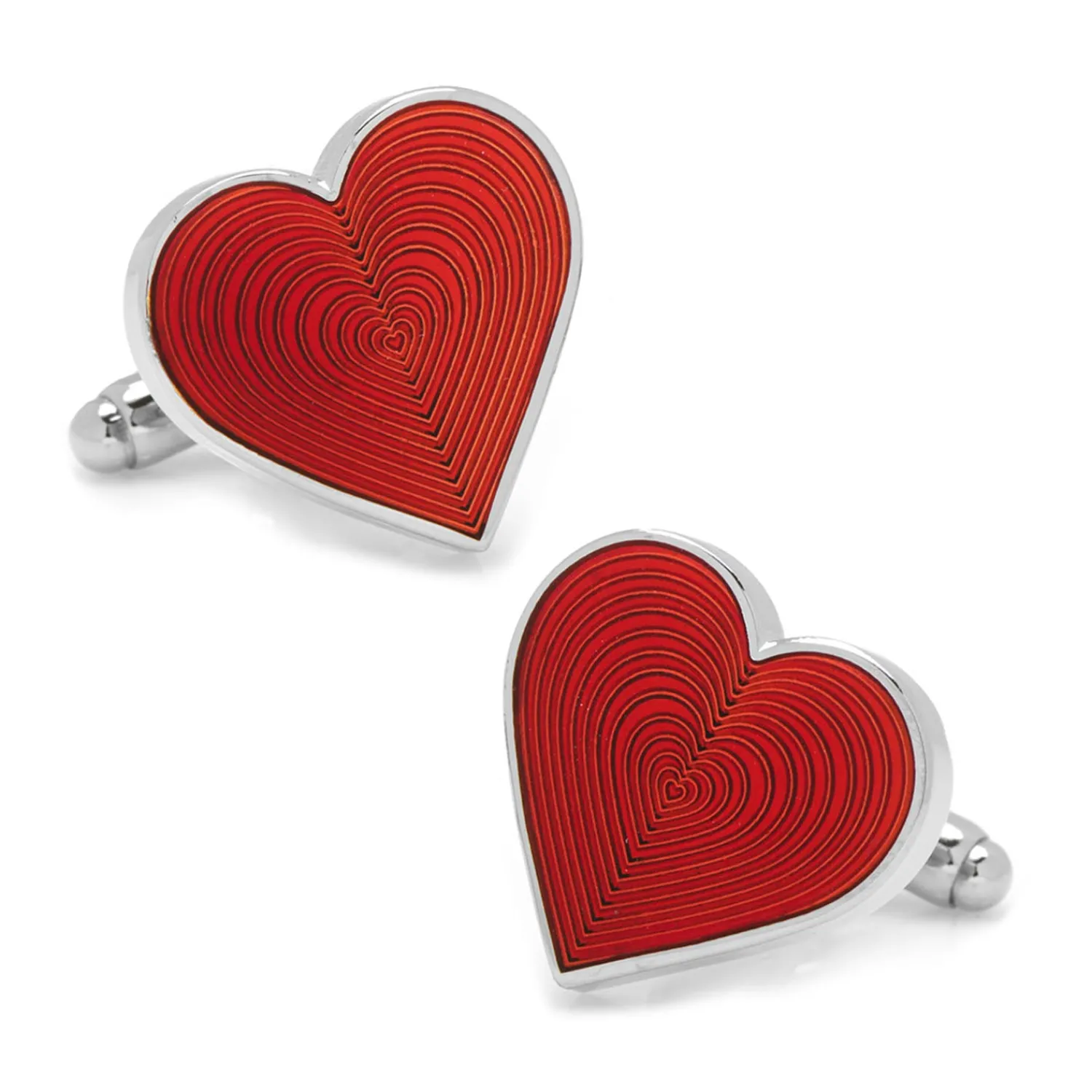 Best Sale Red Heart Cufflinks Luxury Cufflinks | Hobbies & Interests Cufflinks