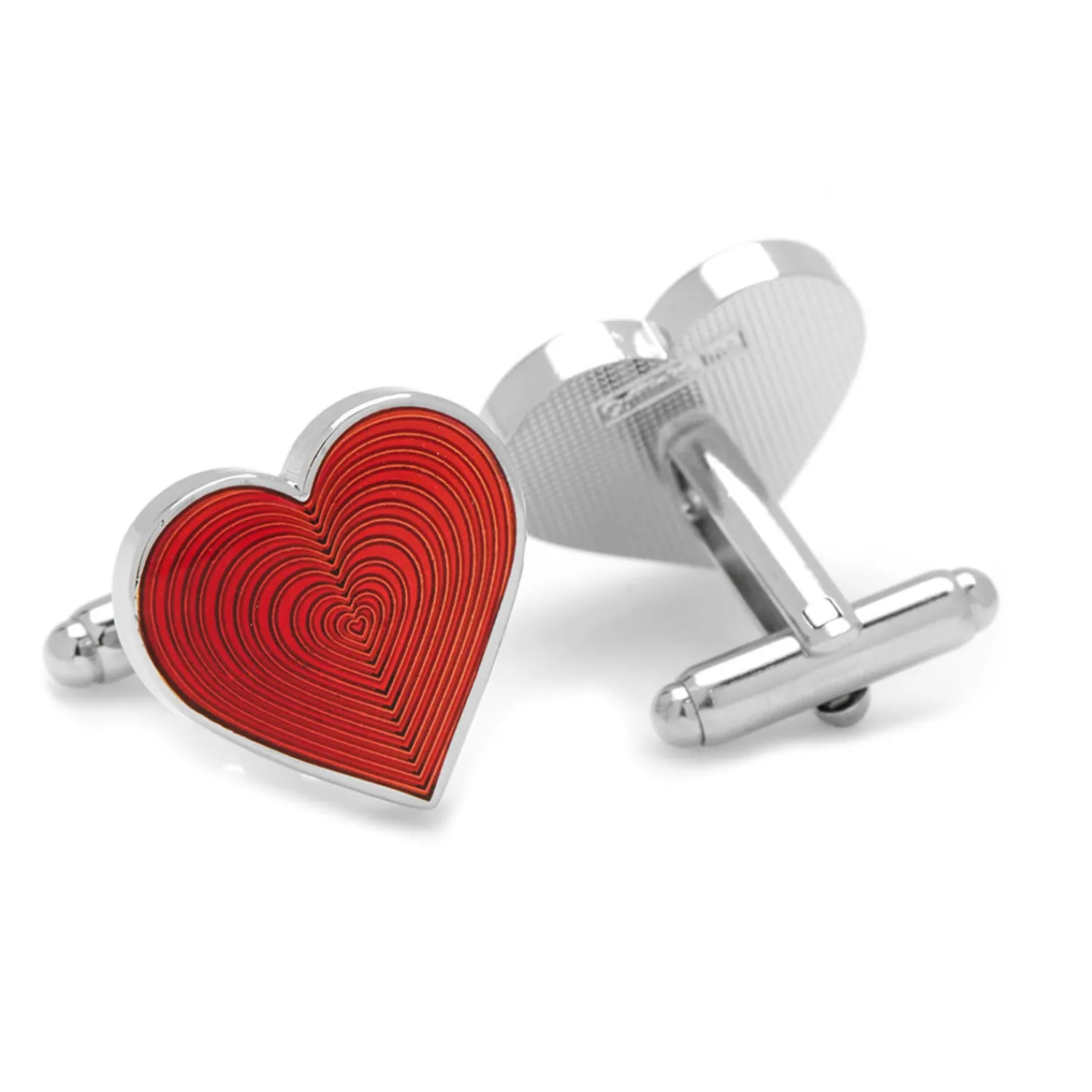 Best Sale Red Heart Cufflinks Luxury Cufflinks | Hobbies & Interests Cufflinks