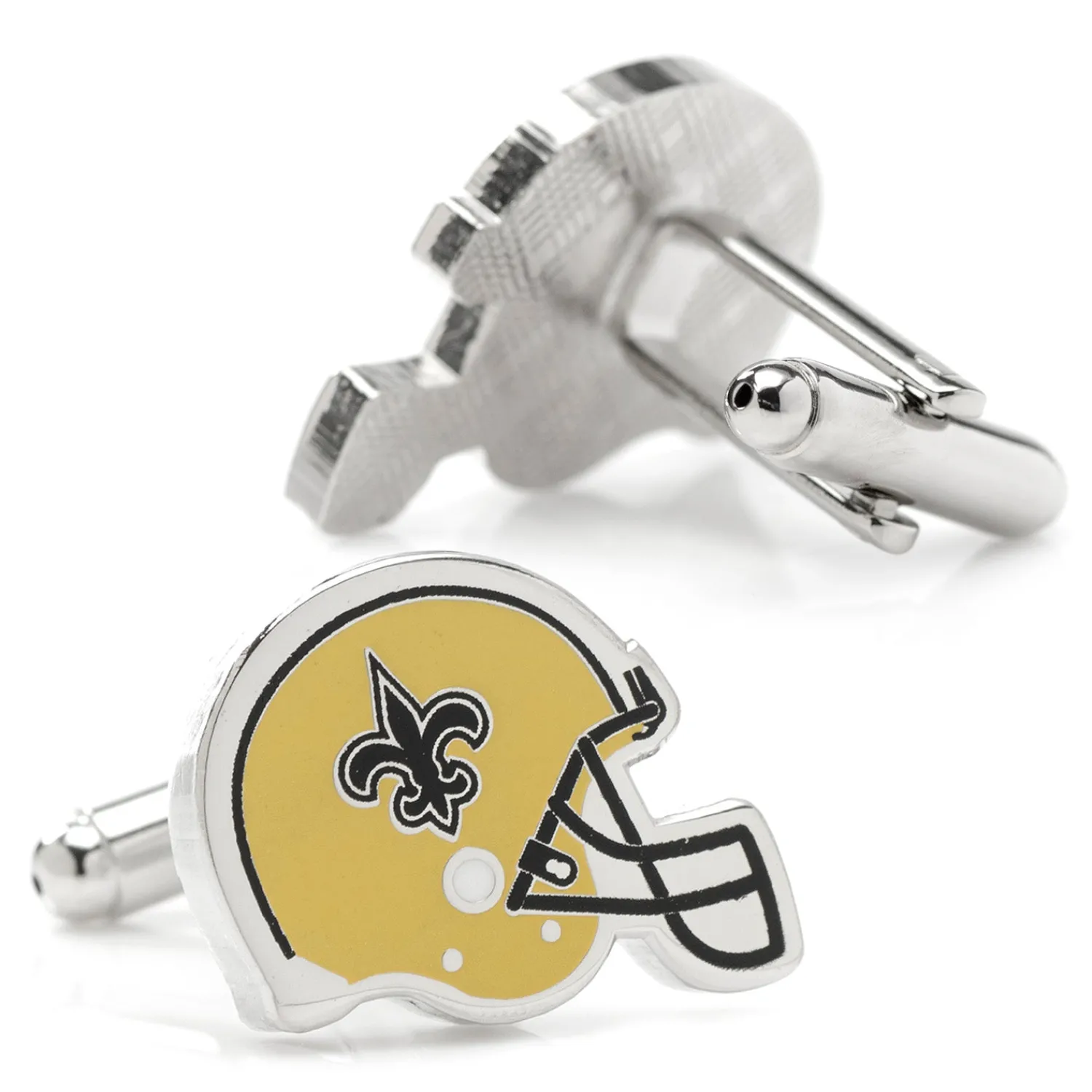 New Retro New Orleans Saints Helmet Cufflinks Luxury Cufflinks | Sports Cufflinks