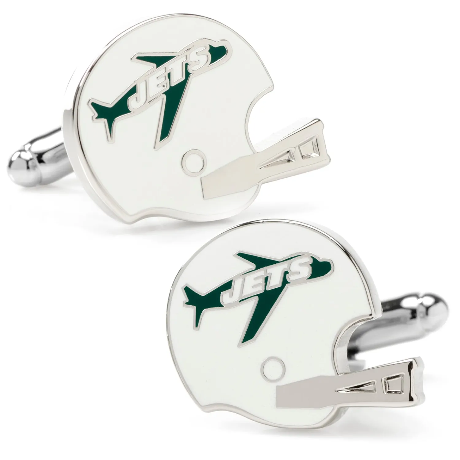 Flash Sale Retro New York Jets Helmet Cufflinks Luxury Cufflinks | Sports Cufflinks