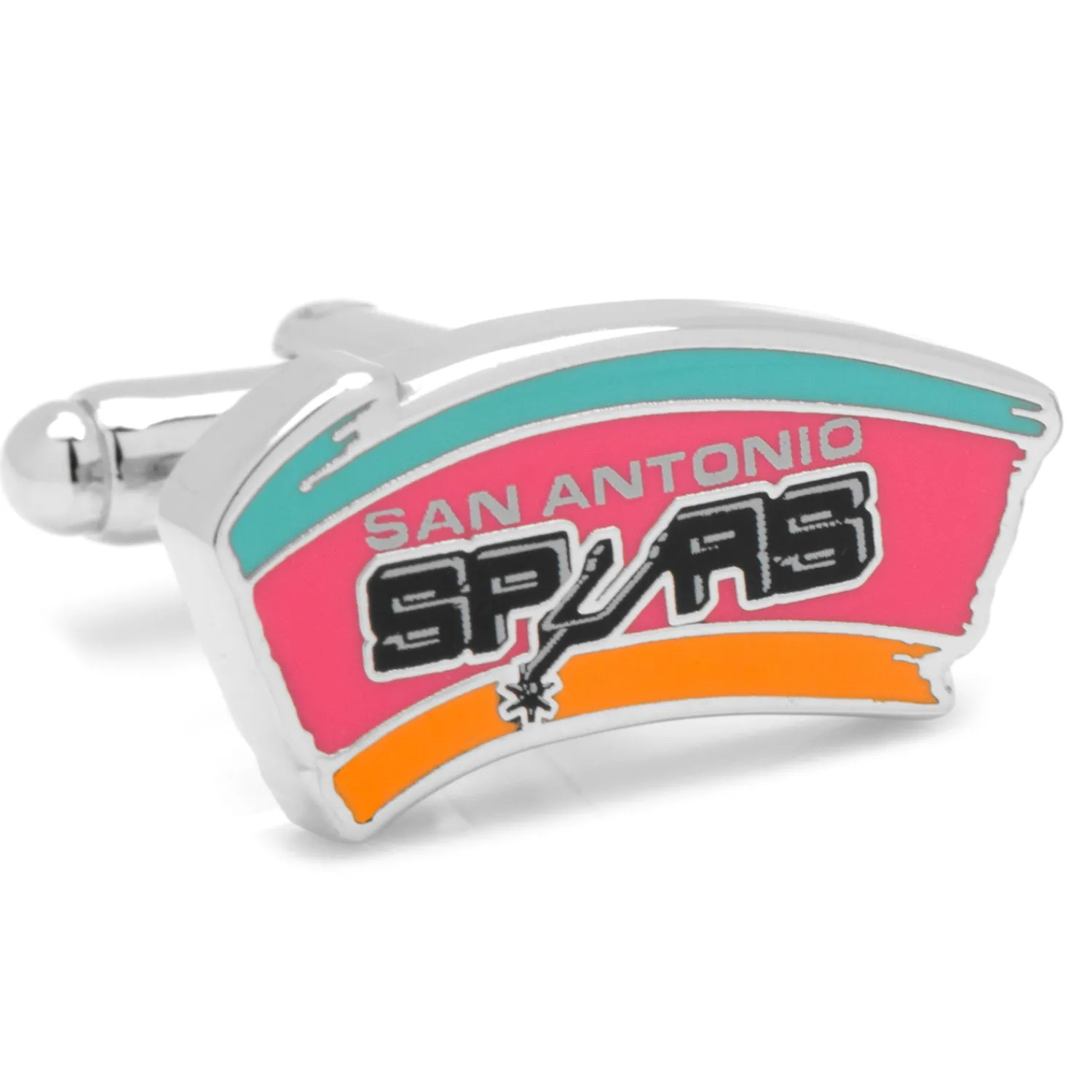 Discount Retro San Antonio Spurs Cufflinks Luxury Cufflinks | Sports Cufflinks