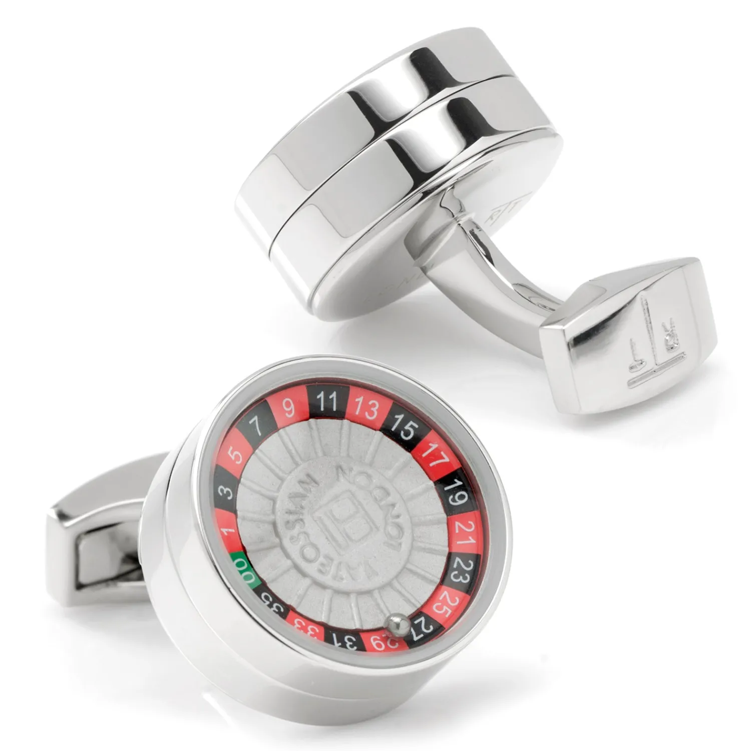 Flash Sale Roulette Wheel Game Cufflinks Luxury Cufflinks | Hobbies & Interests Cufflinks