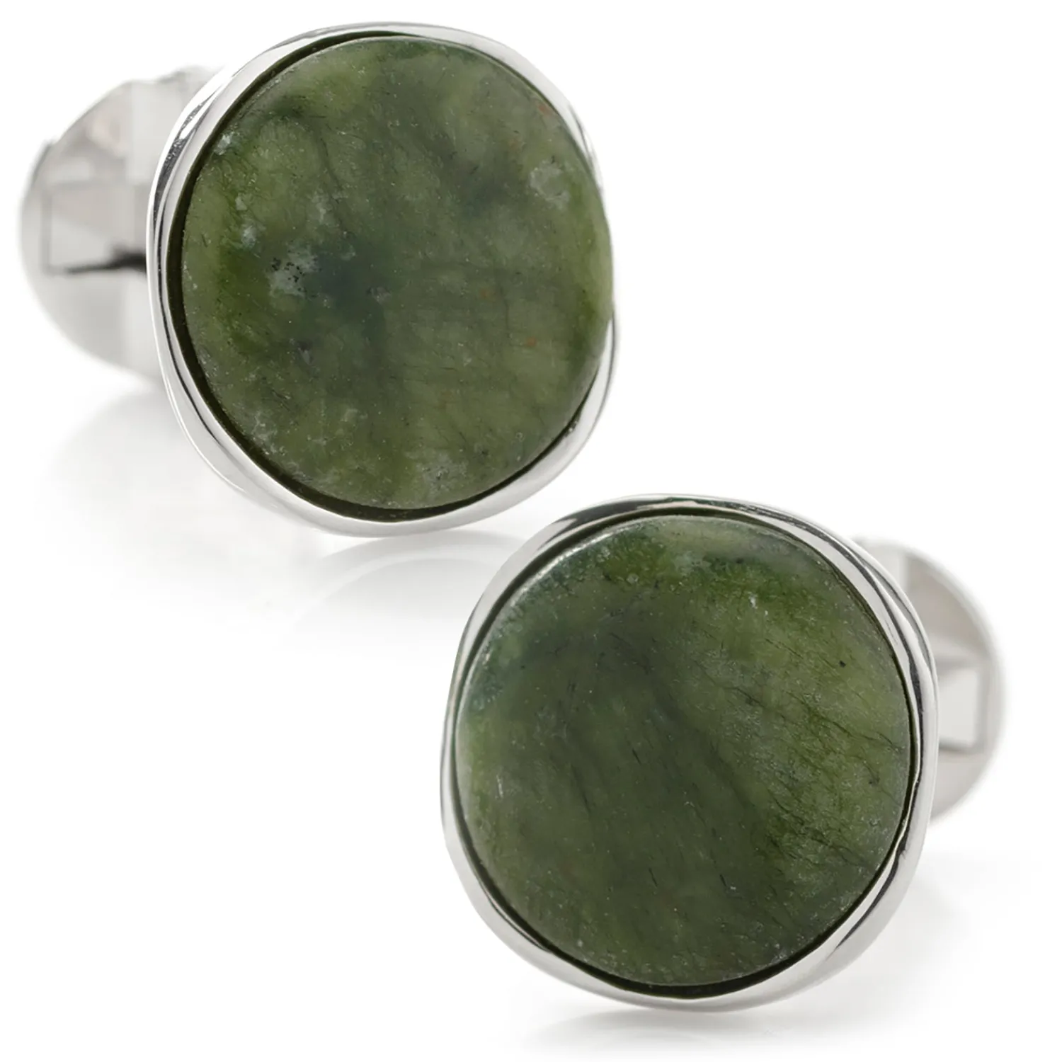 Flash Sale Seraphinite Stone Sterling Silver Cufflinks Hobbies & Interests Cufflinks | Luxury Cufflinks