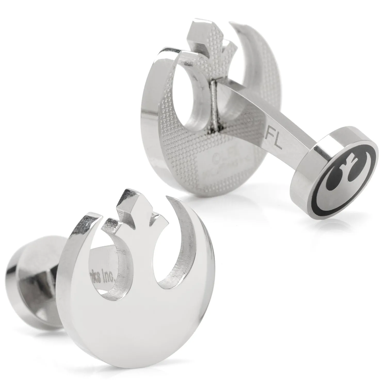 Fashion Shiny Rebel Stainless Steel Cufflinks Luxury Cufflinks | Movies & Characters Cufflinks