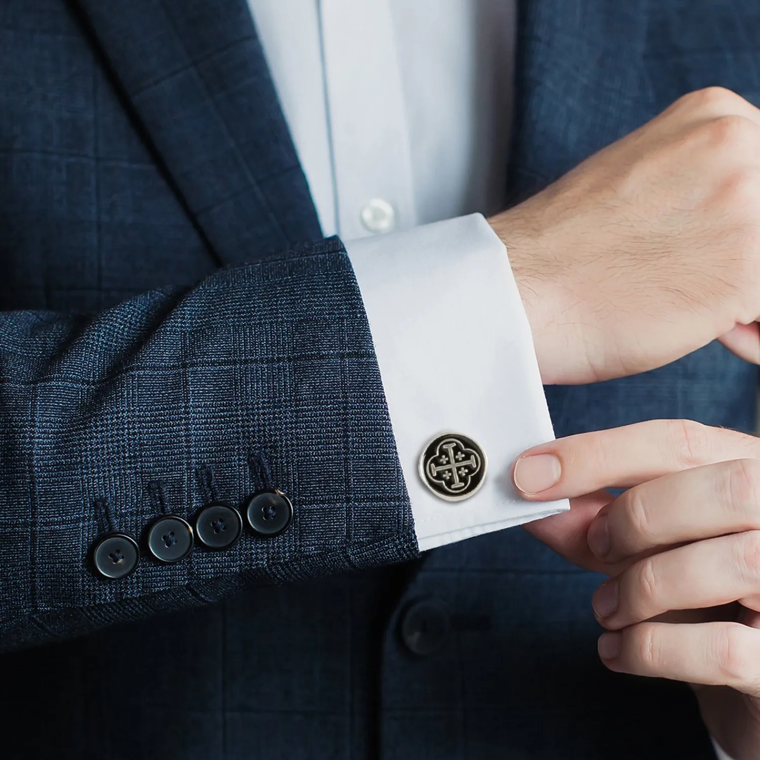 Sale Shipwreck Cross Coin Antique Silver Cufflinks Luxury Cufflinks | Hobbies & Interests Cufflinks