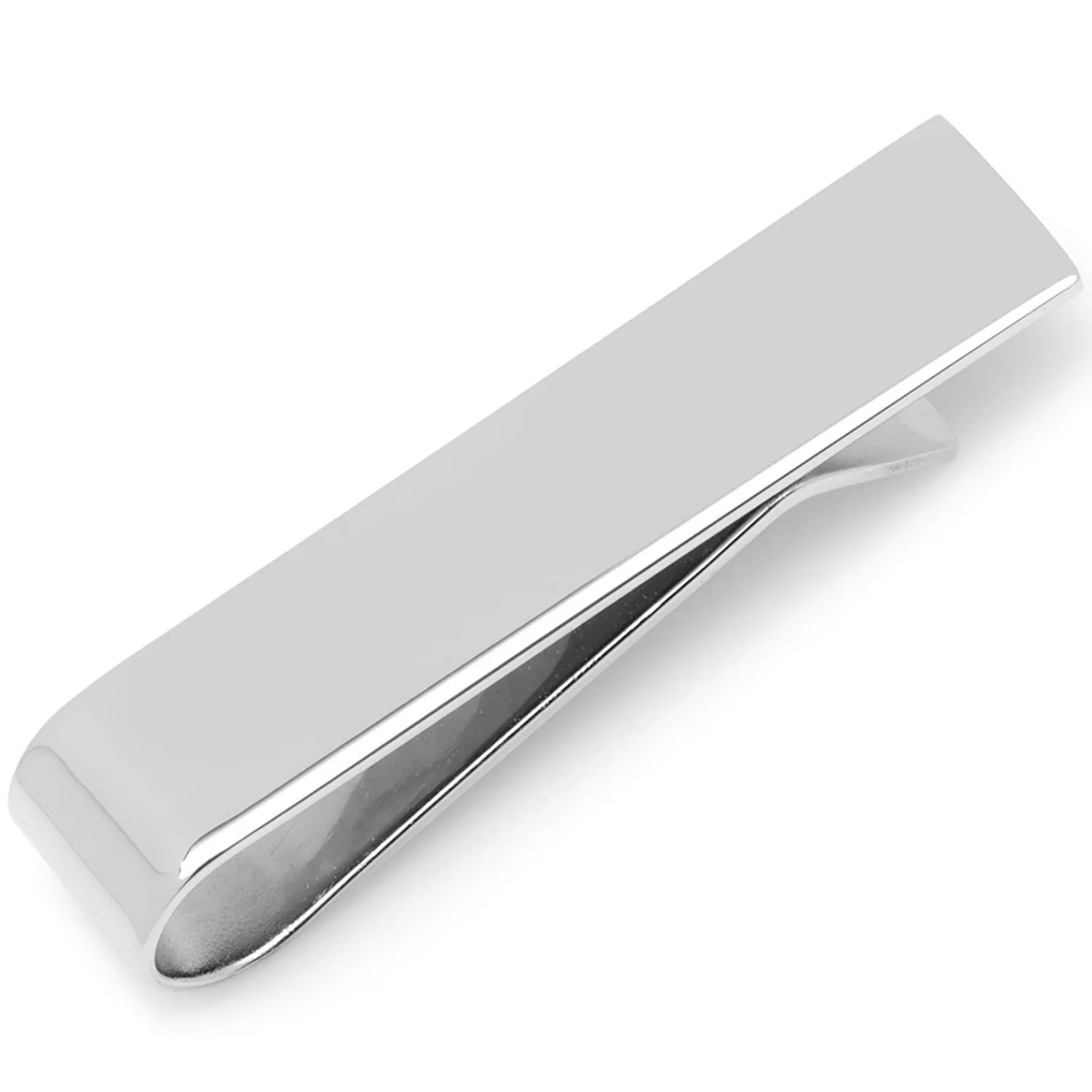 Best Sale Short Stainless Steel Engravable Tie Bar Engravable Tie Bars | Classic Tie Bars